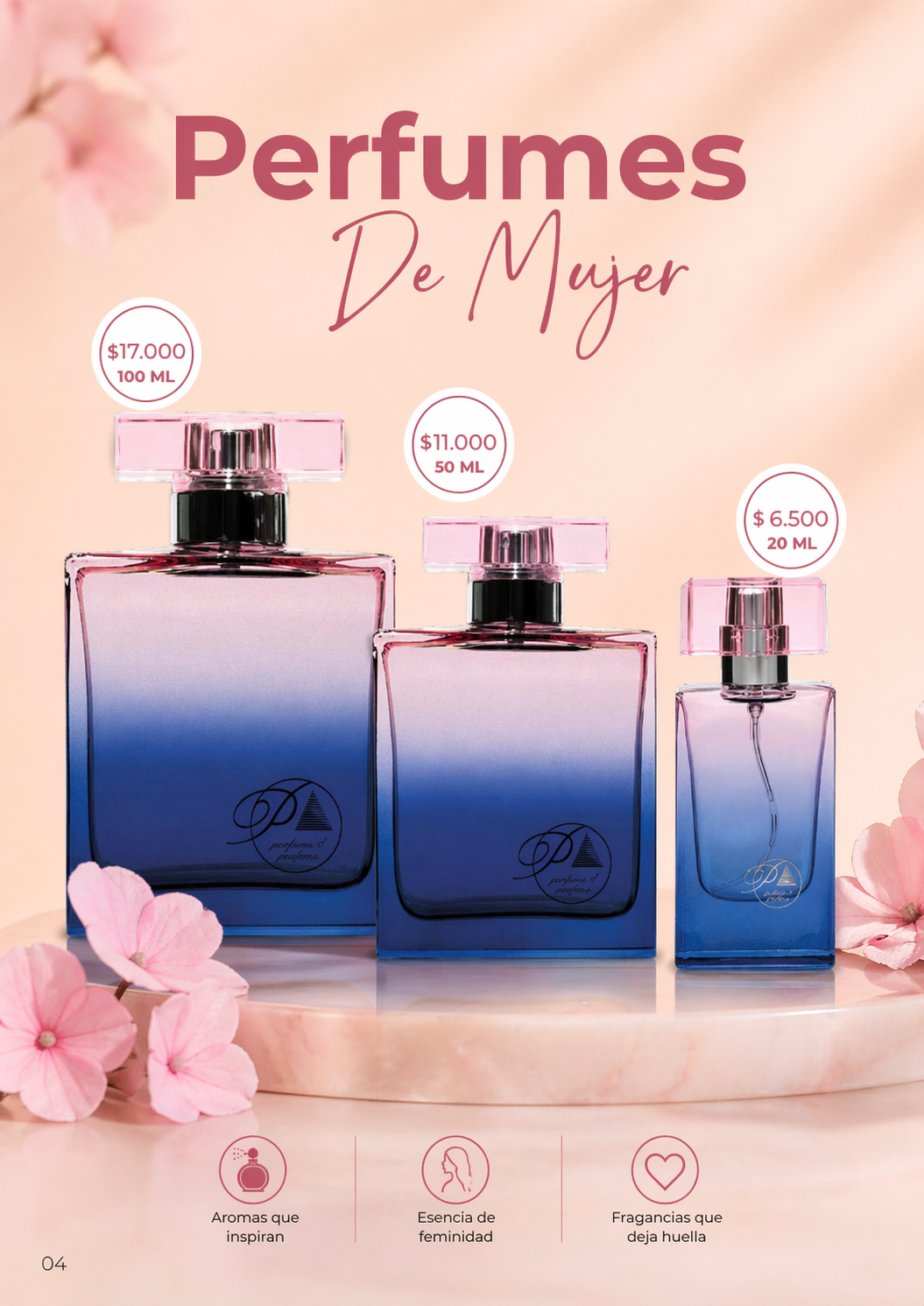 Perfume 100 ml elegante - miniatura 3