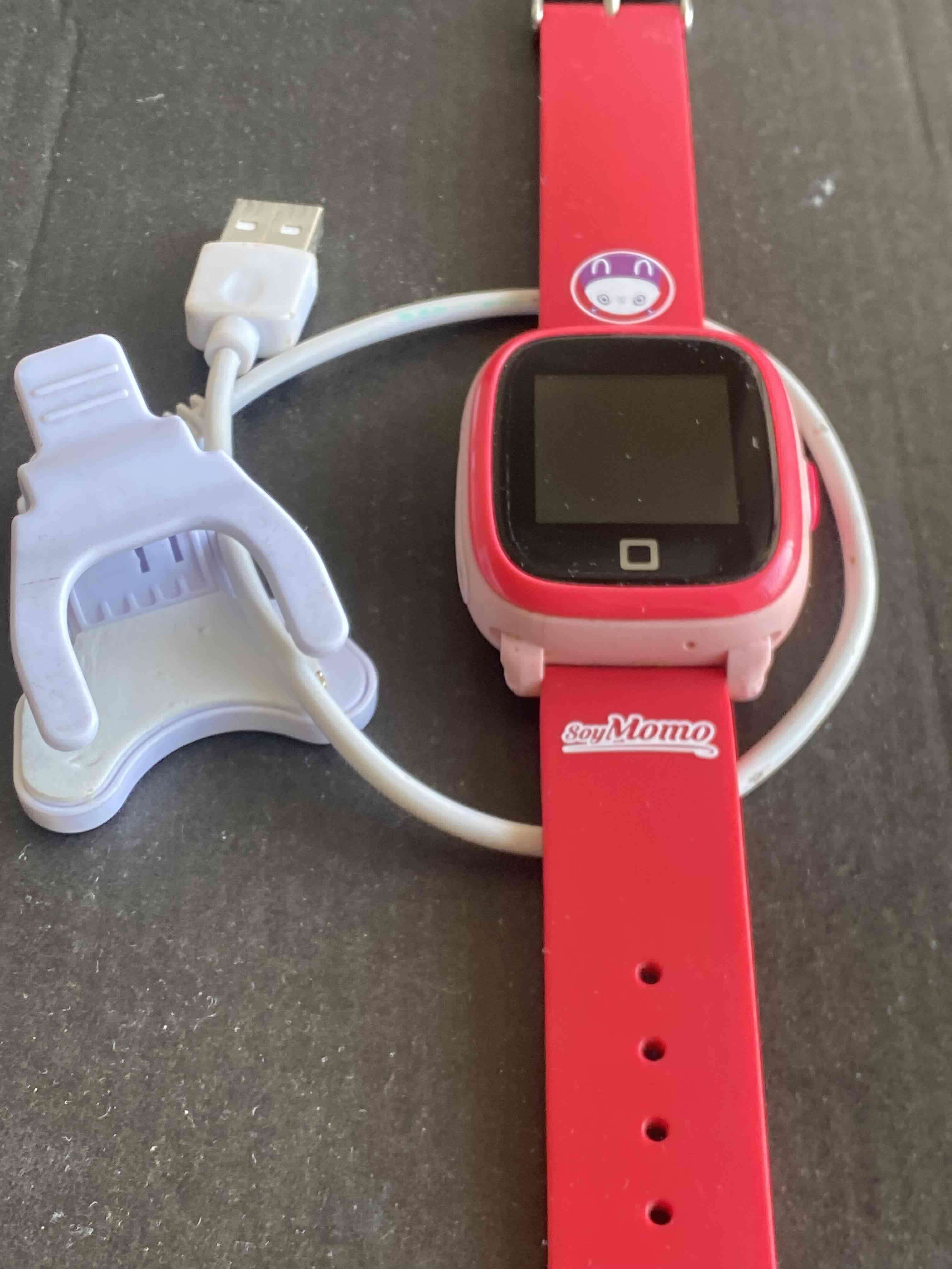 Reloj inteligente infantil rojo SoyMomo - miniatura 1