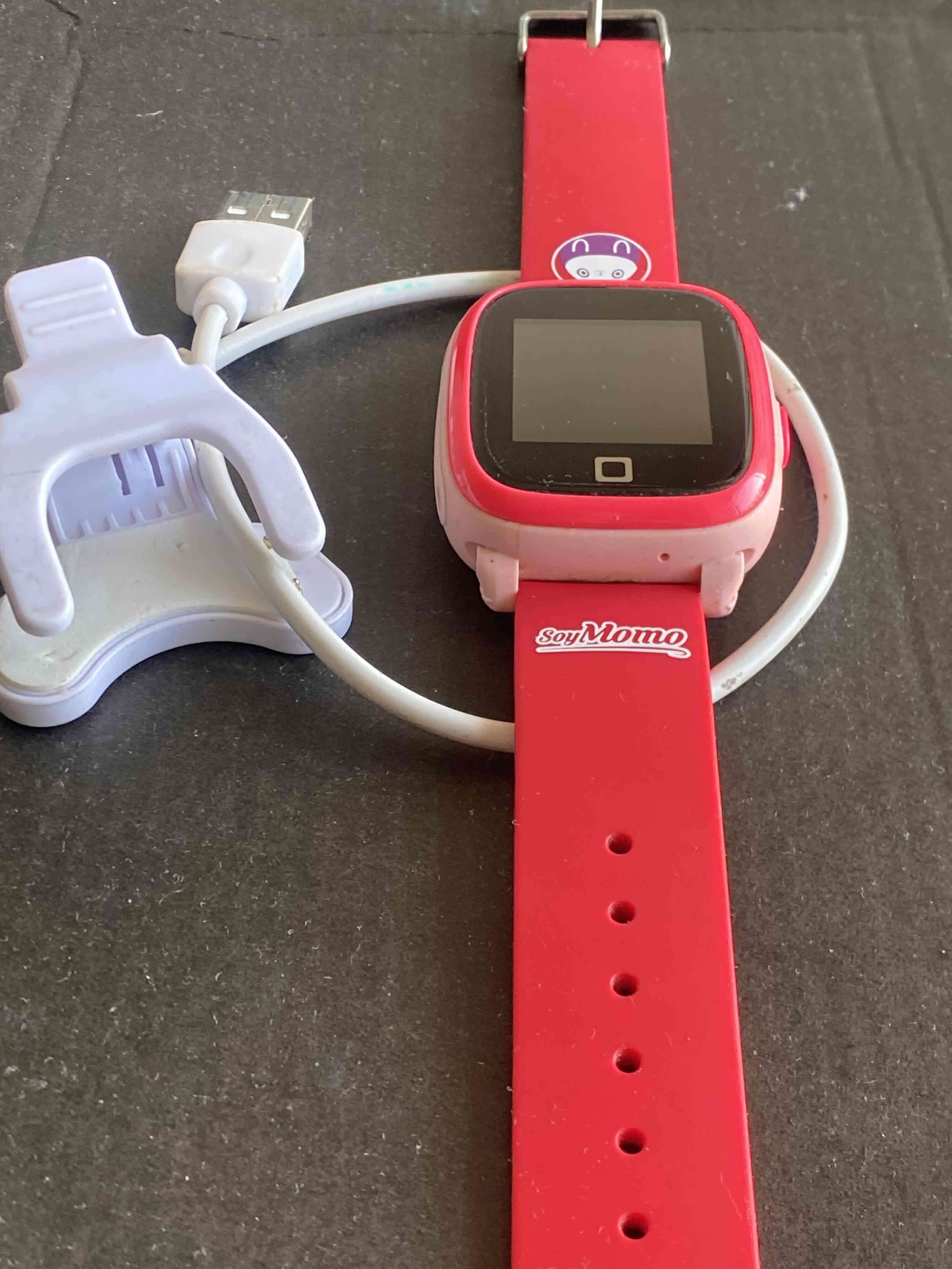 Reloj inteligente infantil rojo SoyMomo - miniatura 2