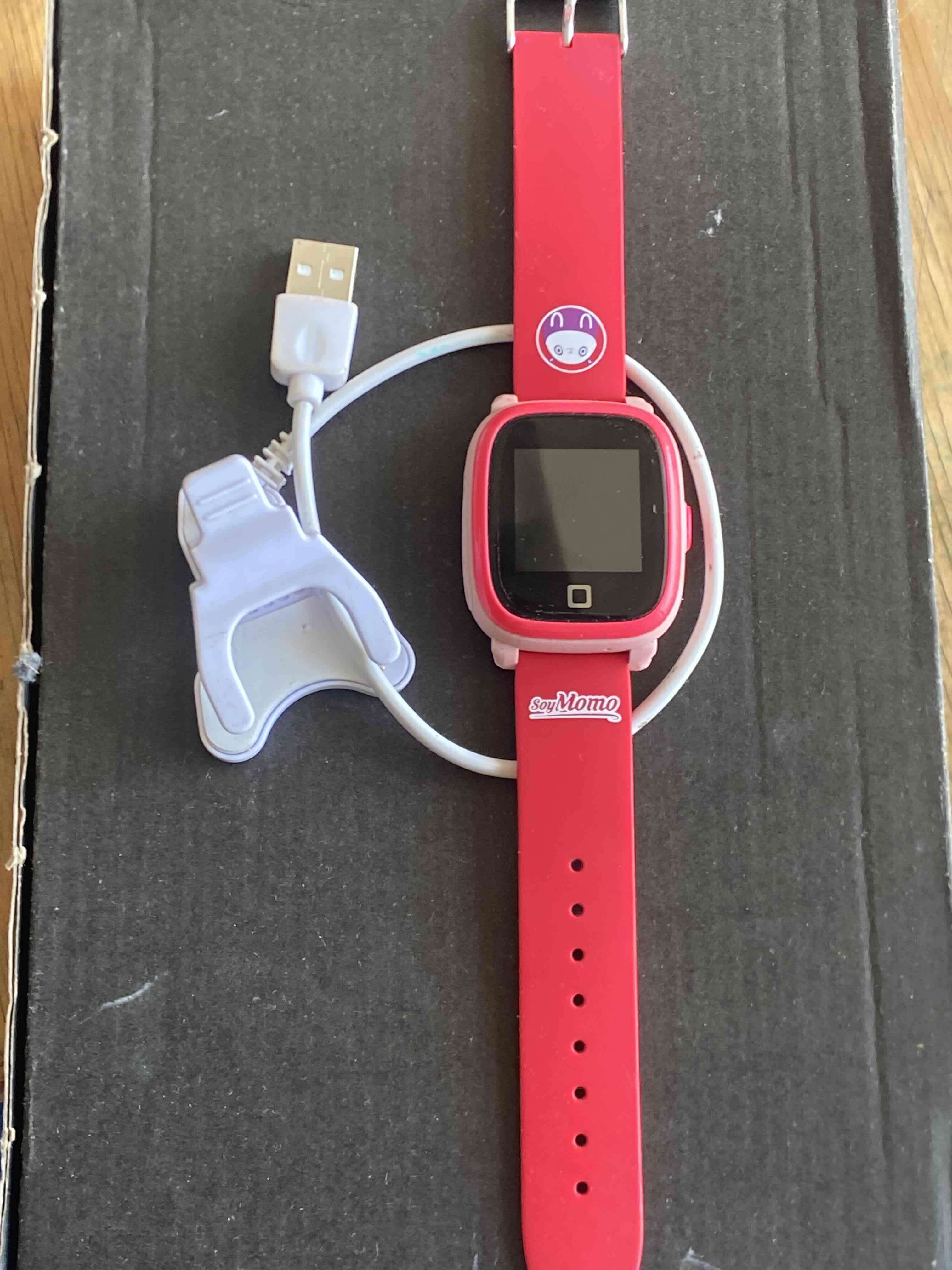 Reloj inteligente infantil rojo SoyMomo - miniatura 4