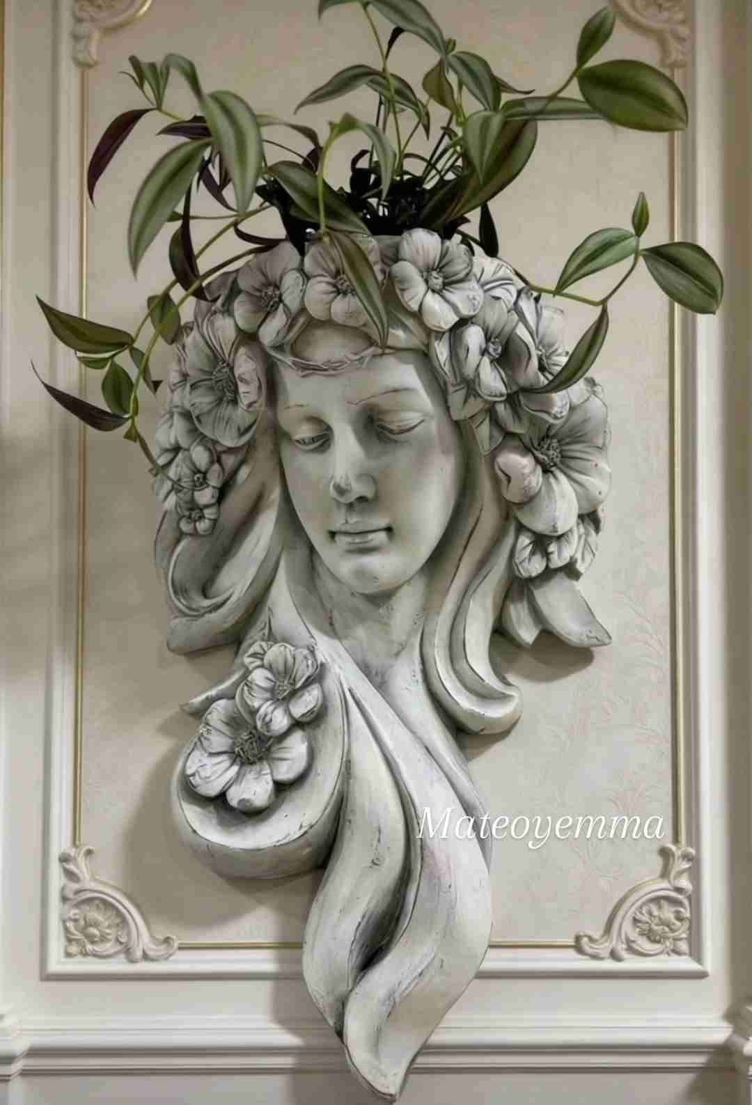 Macetero decorativo de pared, - miniatura 1