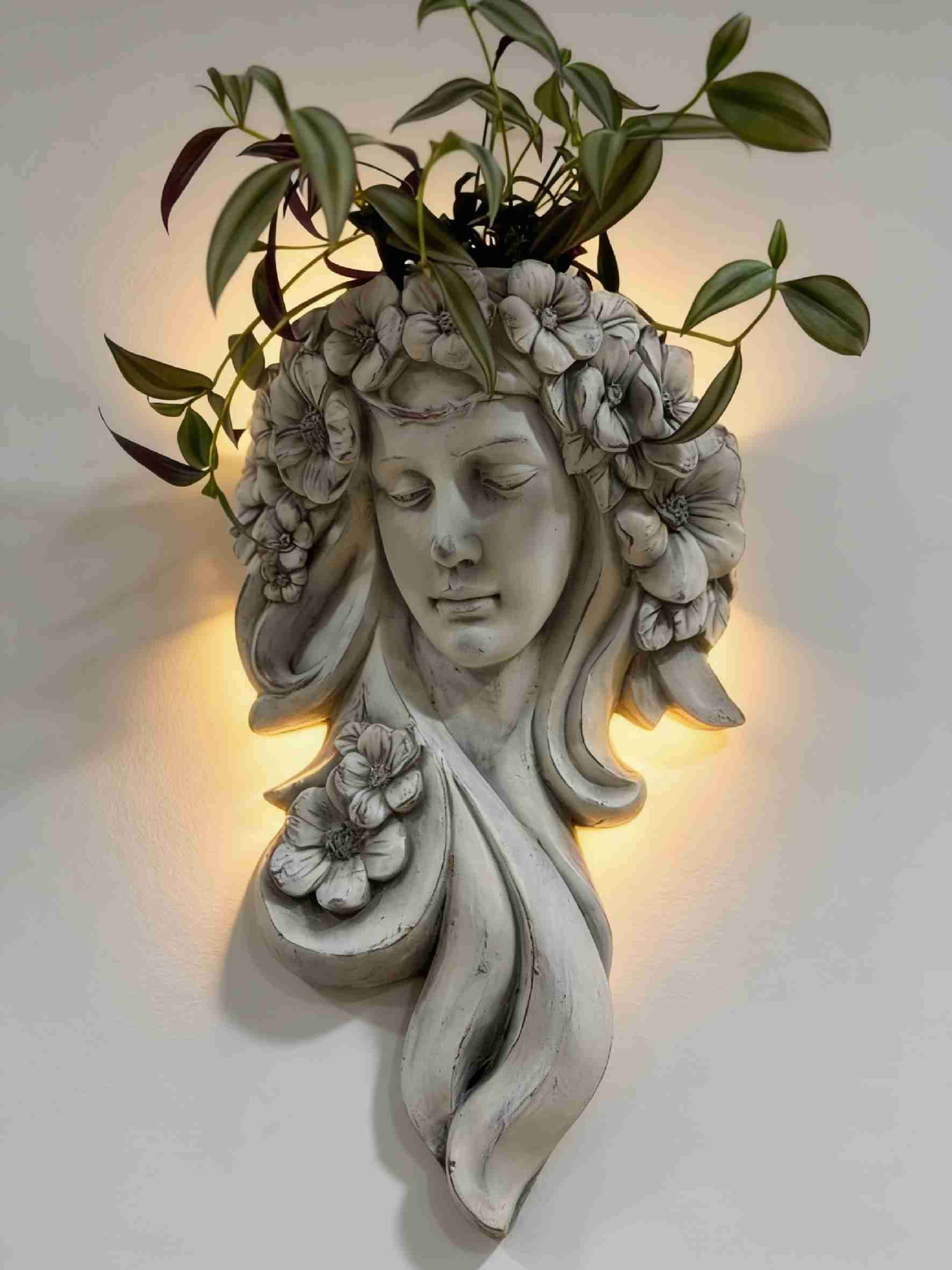 Macetero decorativo de pared, - miniatura 3