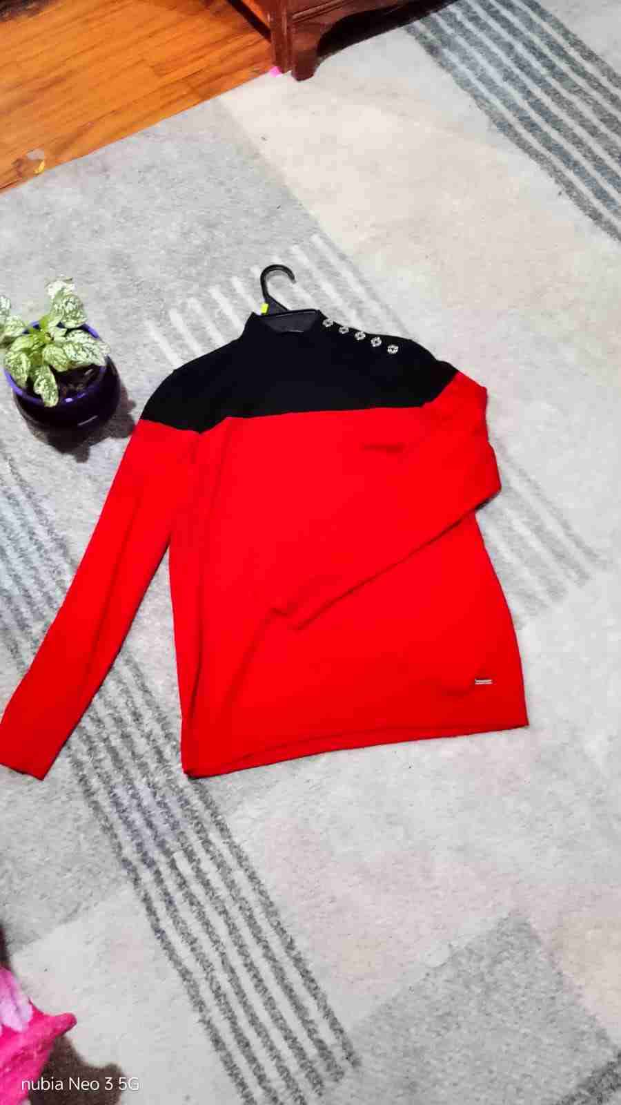 Pantalón gris amplio - miniatura 2