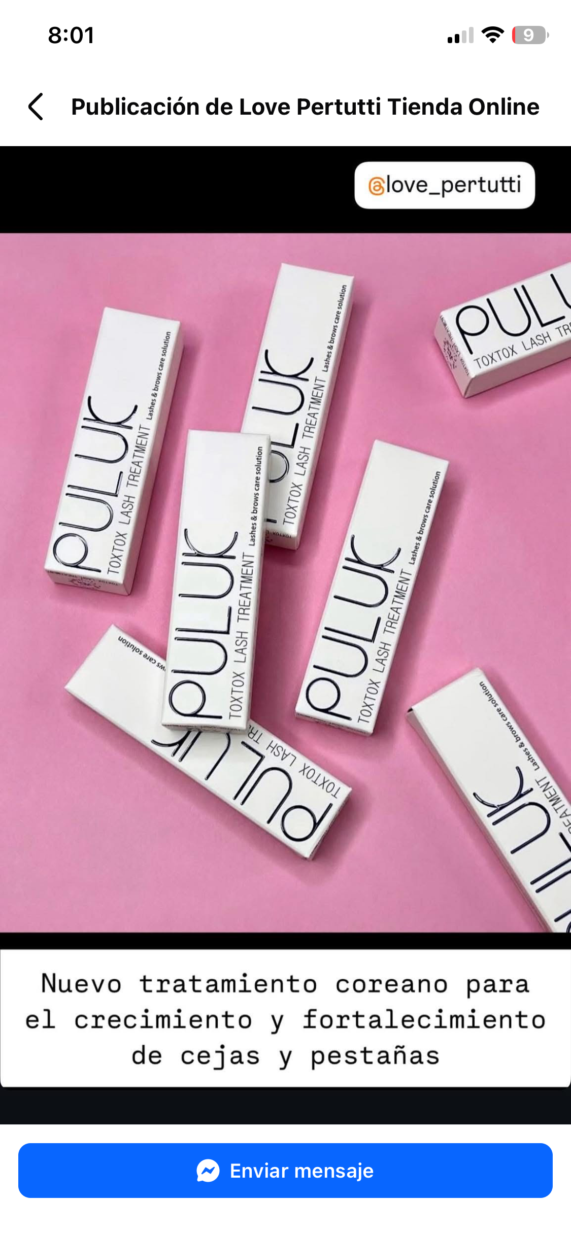 Tratamiento de pestañas Puluk - miniatura 3