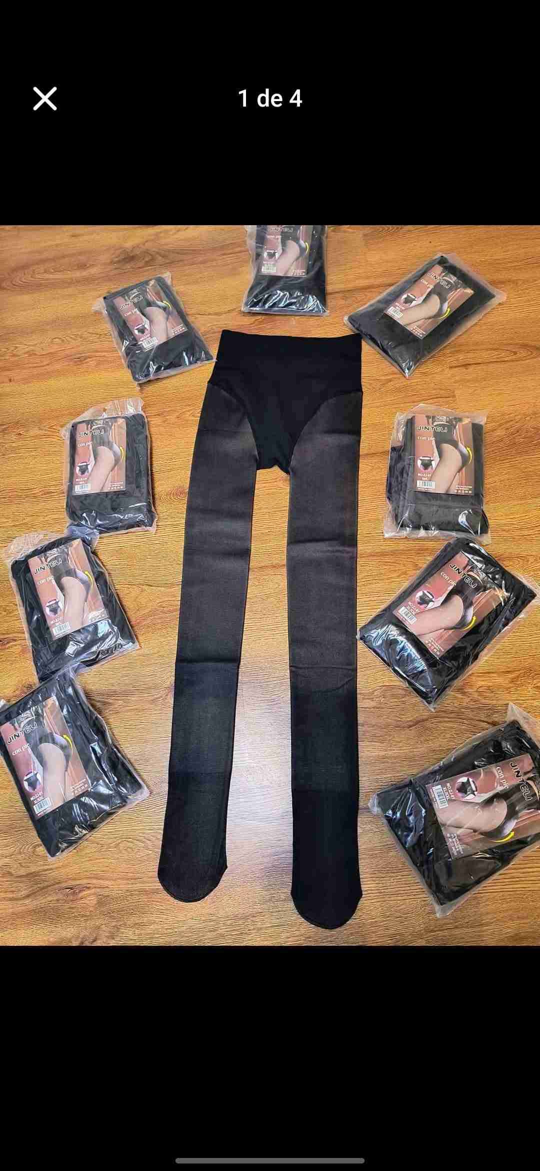 Pantys negras térmicas JINNY VELU