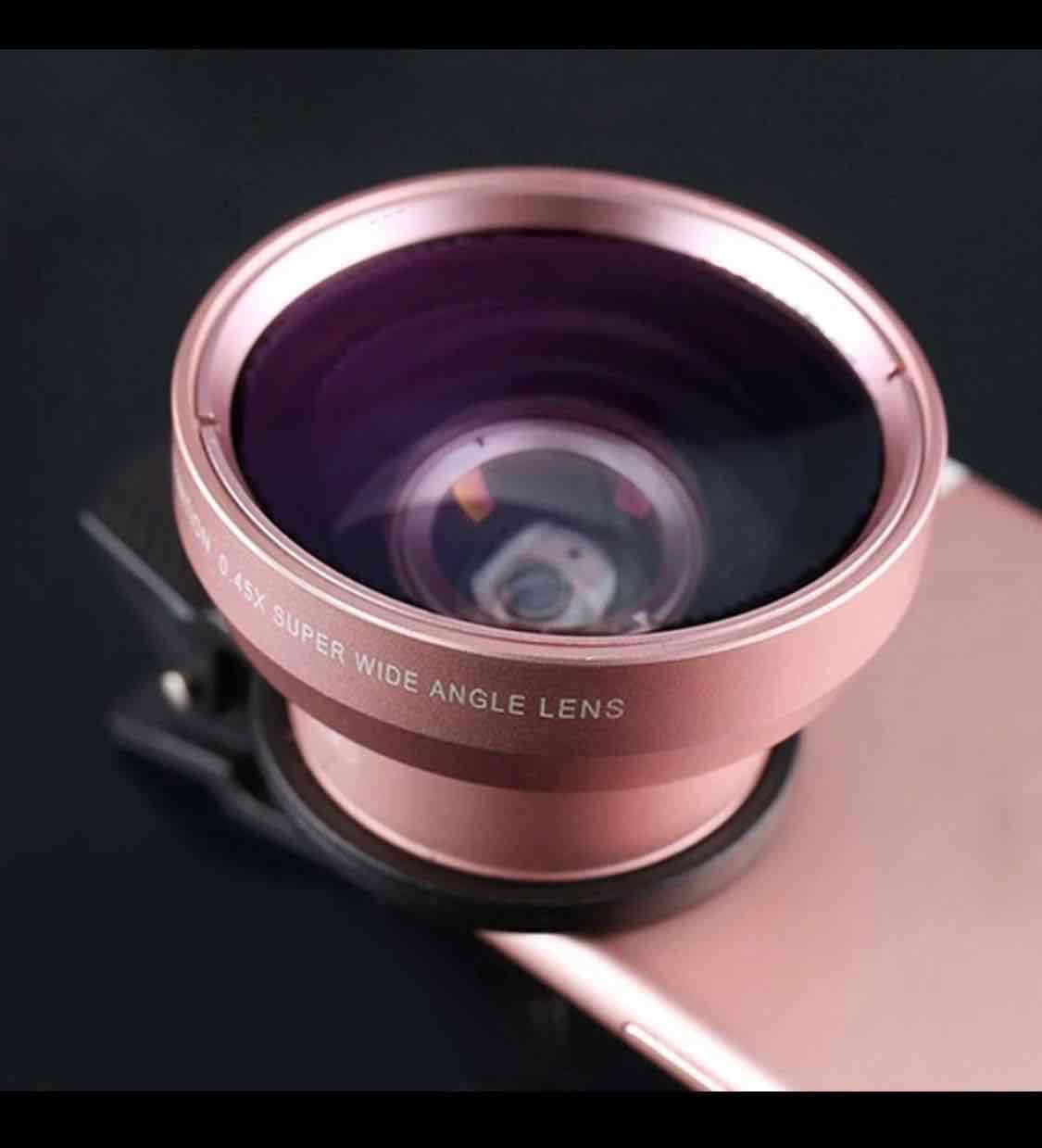 LENTE MACRO /negro o rose gold - miniatura 1