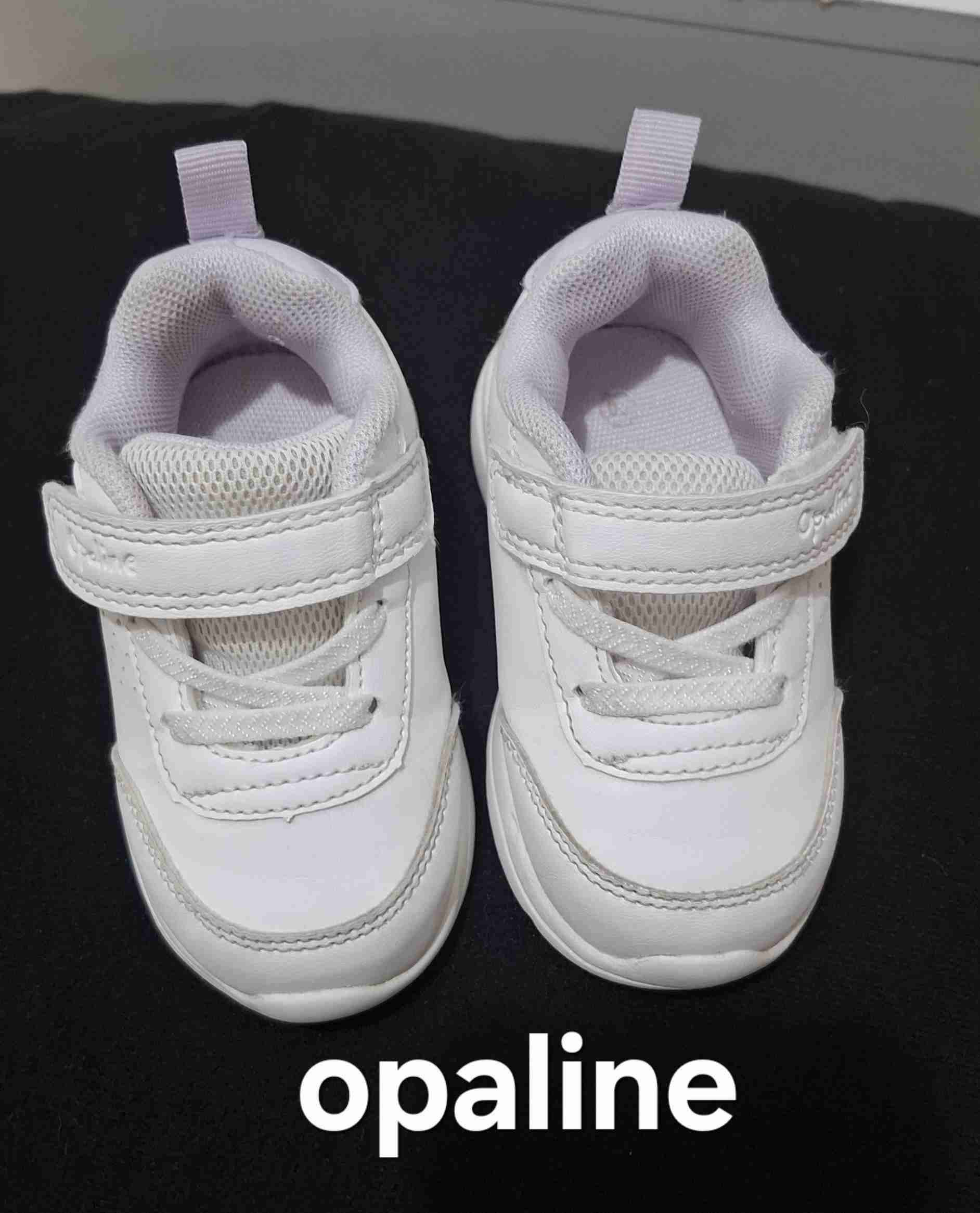 Zapatillas blancas de bebé - miniatura 6