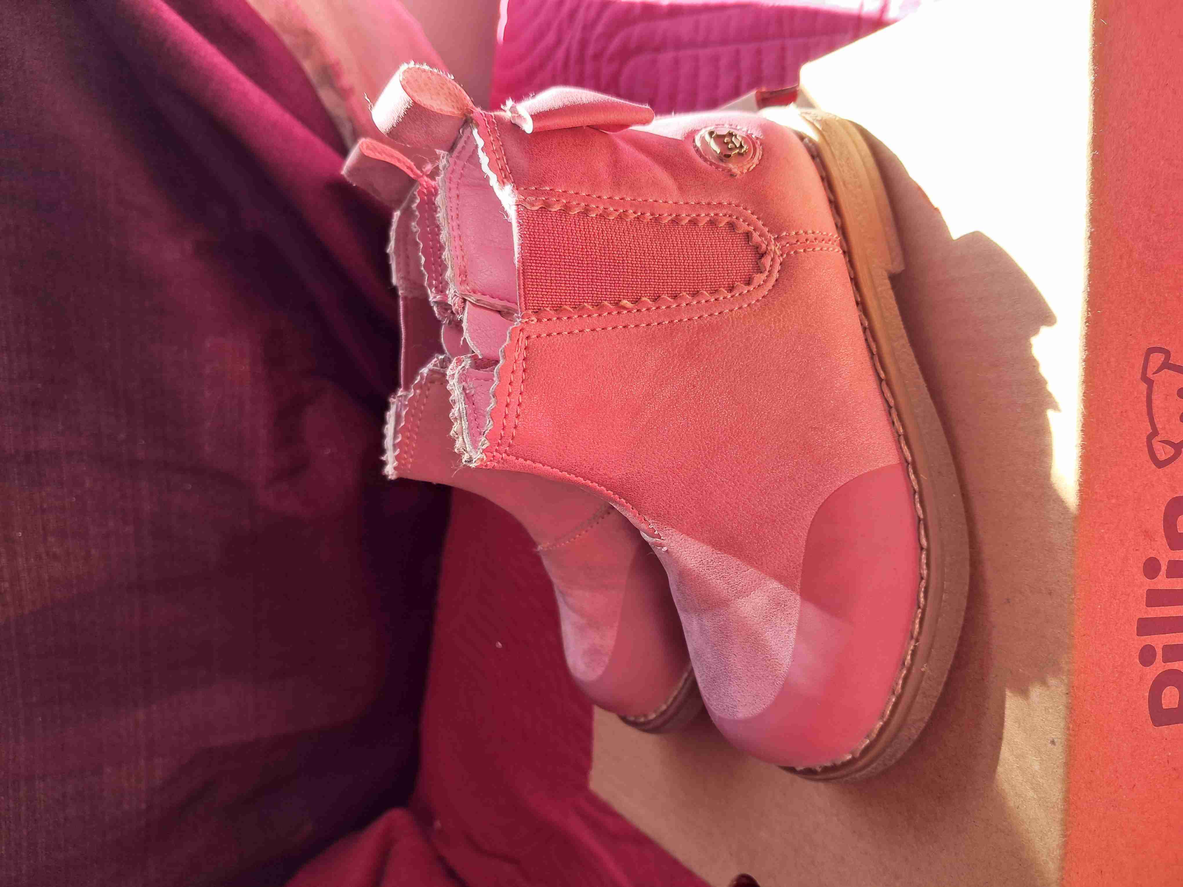 Botines rosas para niña - miniatura 3