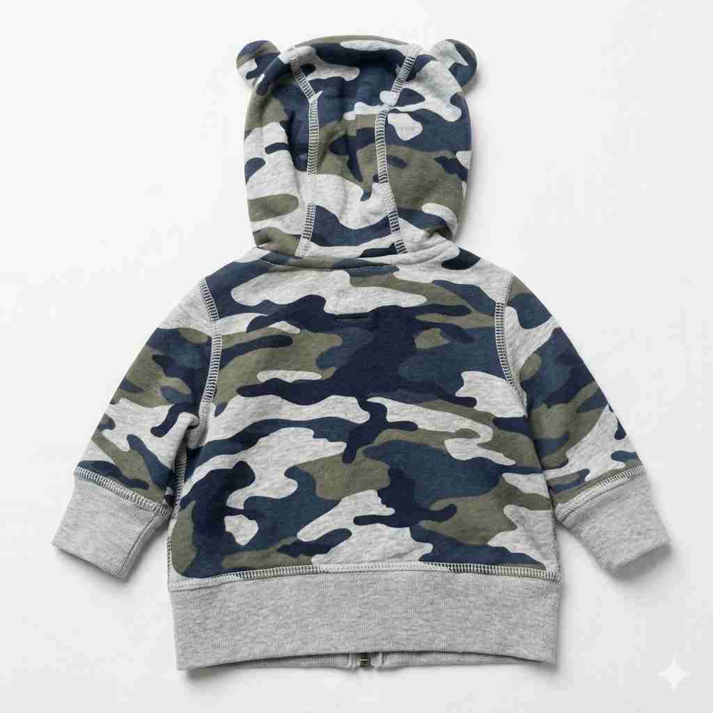 Polerón camuflaje GAP con capucha - miniatura 2