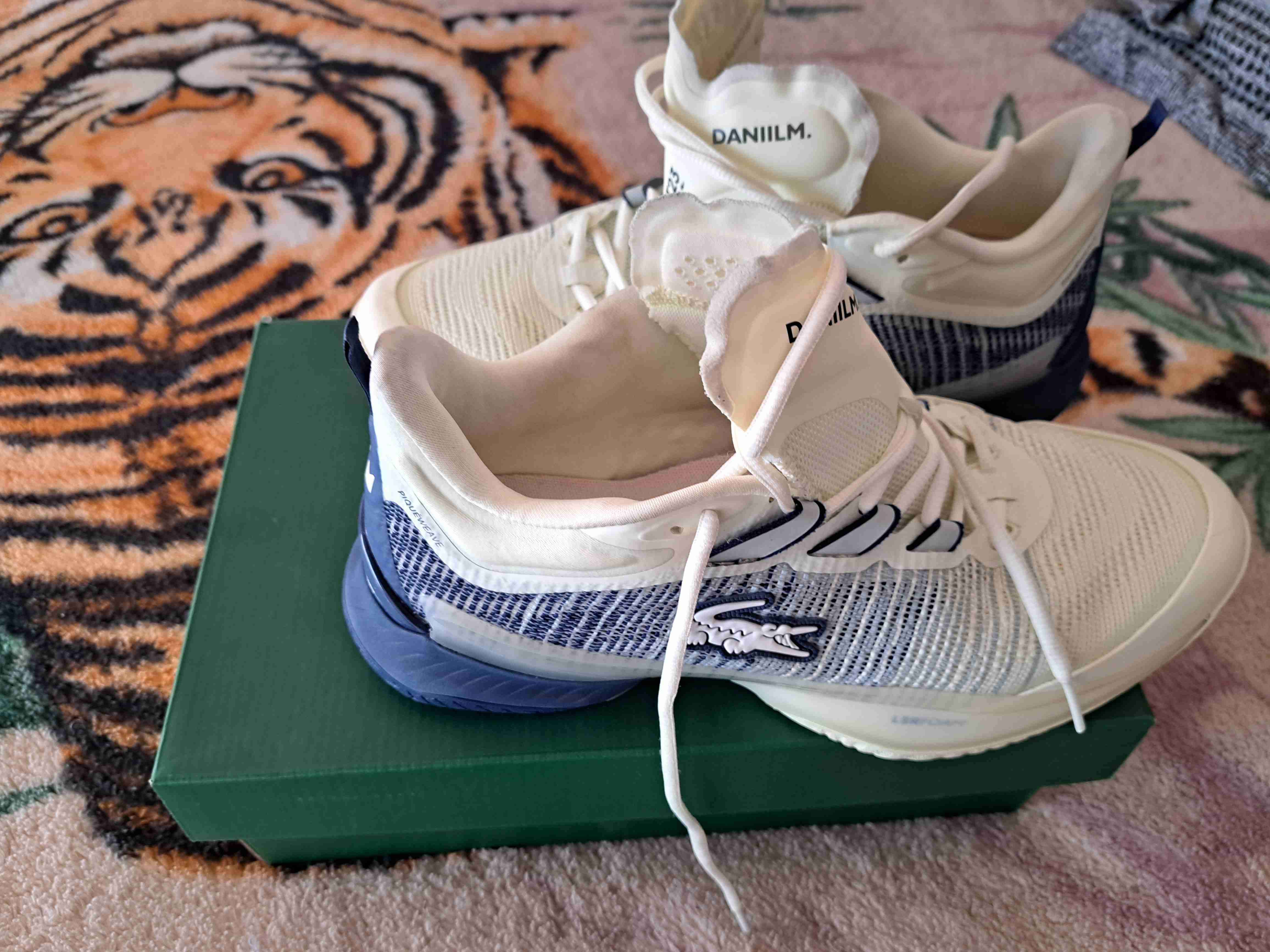 Zapatillas deportivas blancas Lacoste - miniatura 2