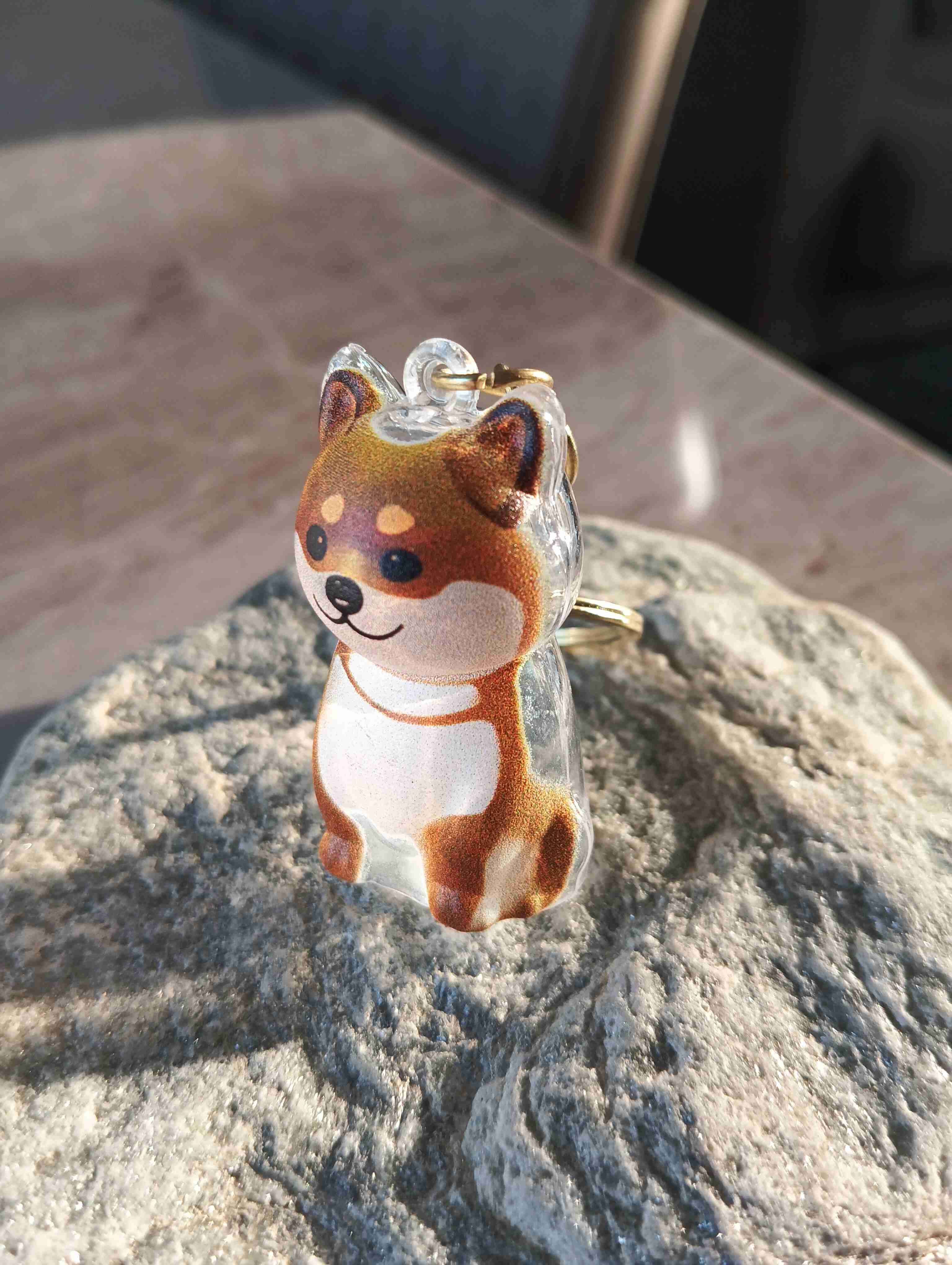 Llavero perro & gato de acrílico - miniatura 2