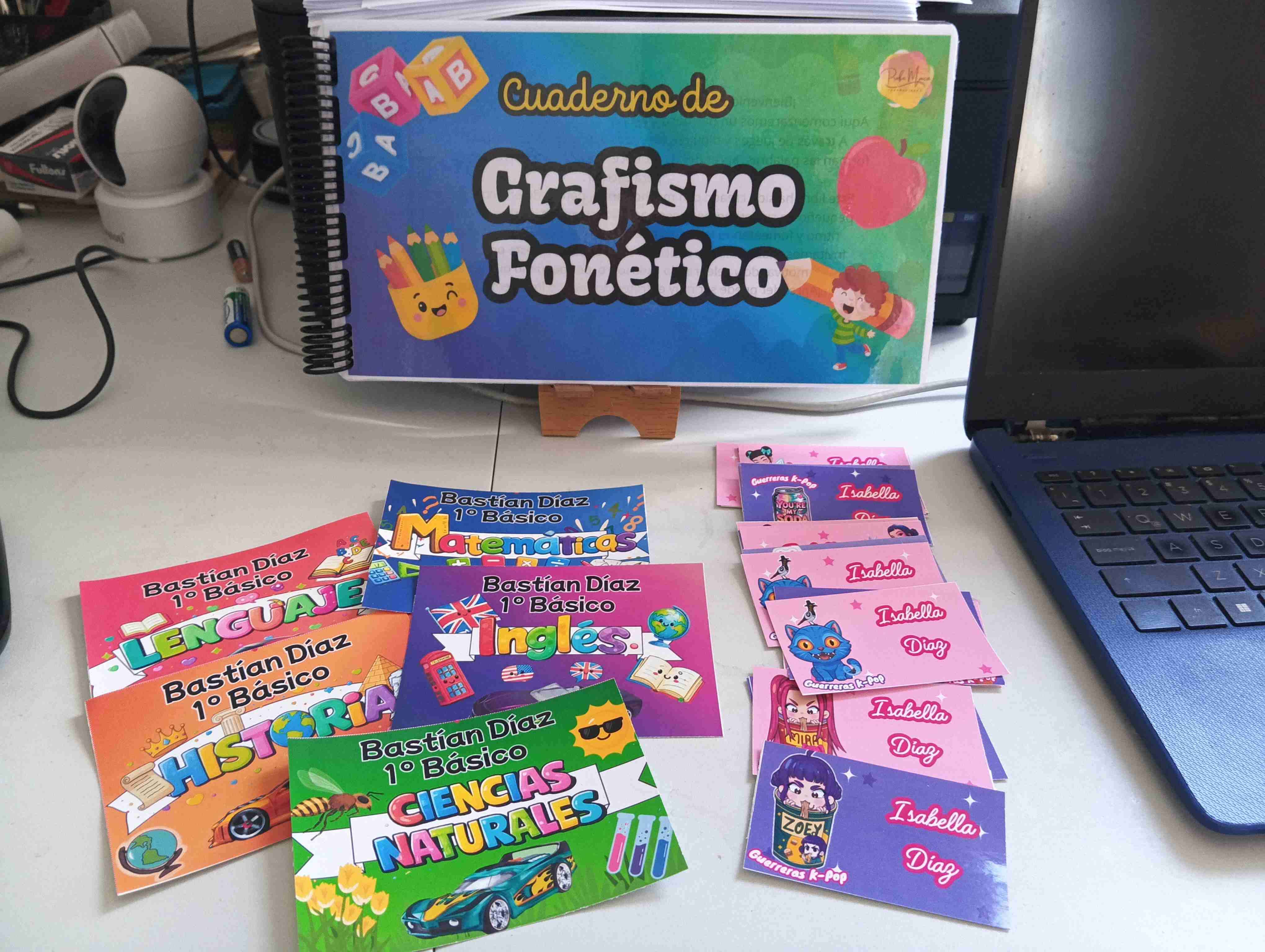 Cuaderno de Grafismo fonético - miniatura 1