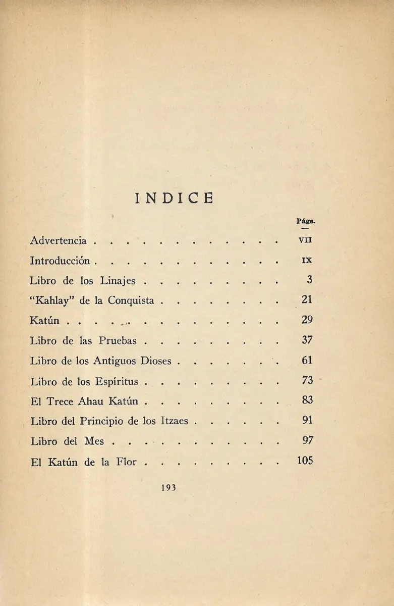 Libro de Chilam Balam de Chumayel - miniatura 2