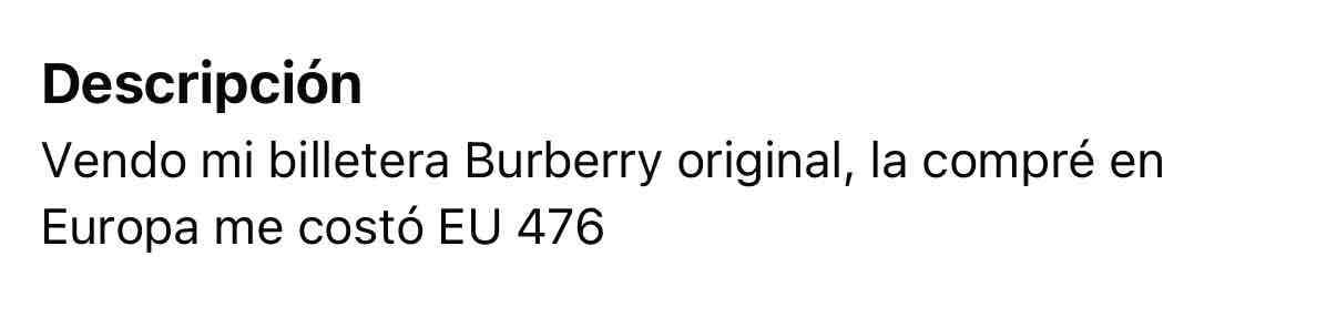 Billetera Burberry - miniatura 5