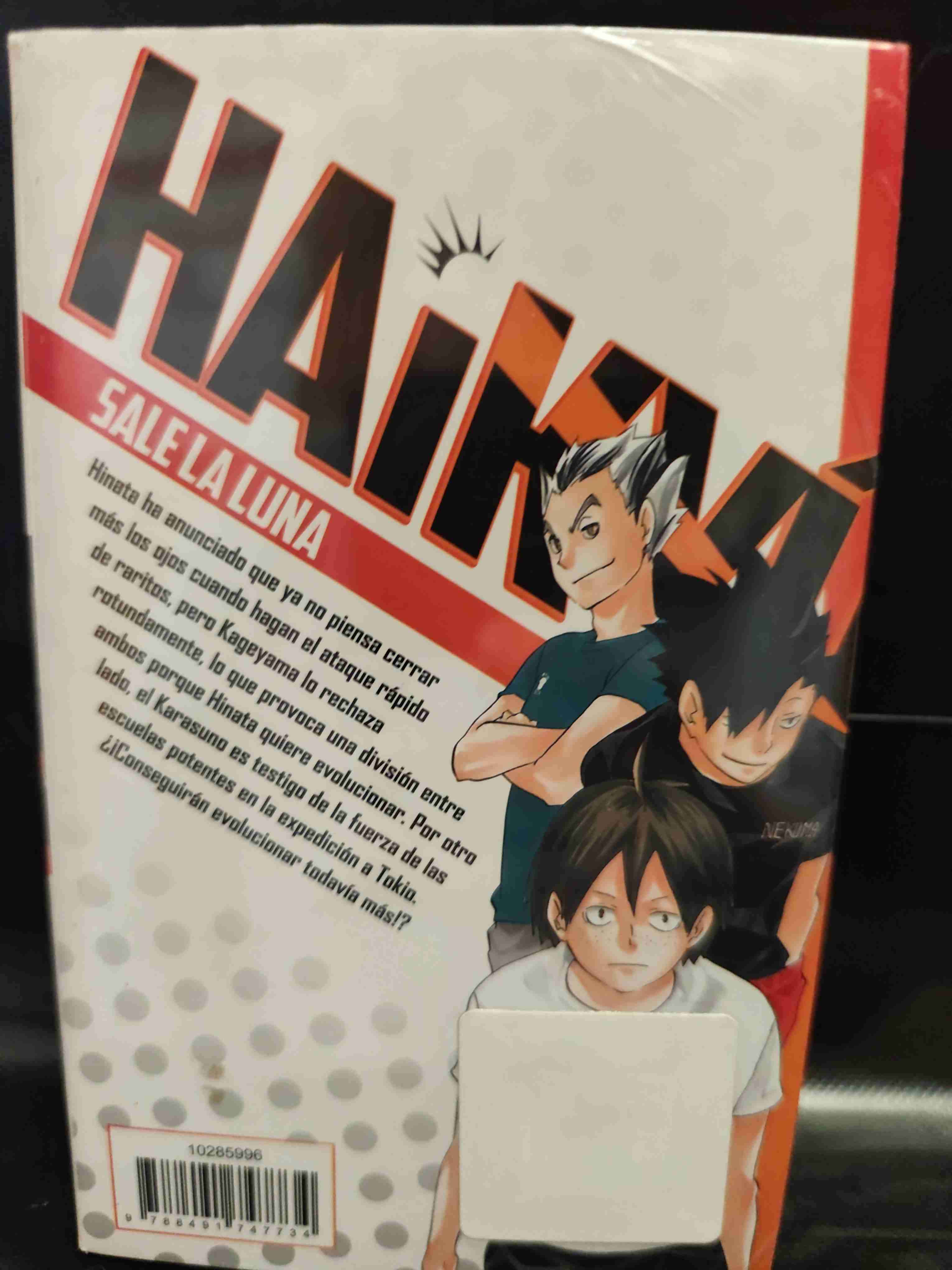 Manga Haikyuu Volumen 10 nuevo - miniatura 2