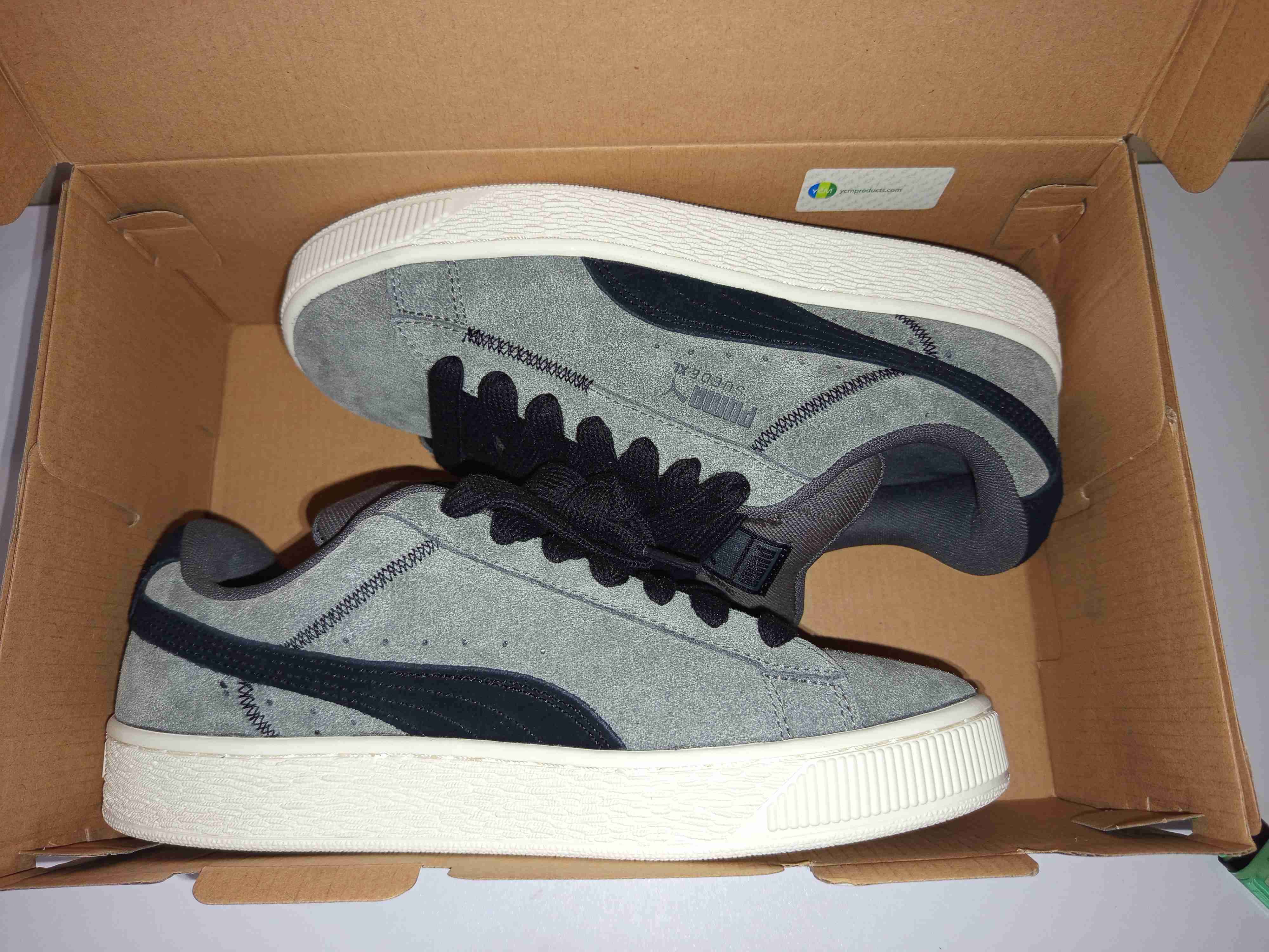 Zapatillas PUMA SUEDE XL grises - miniatura 1