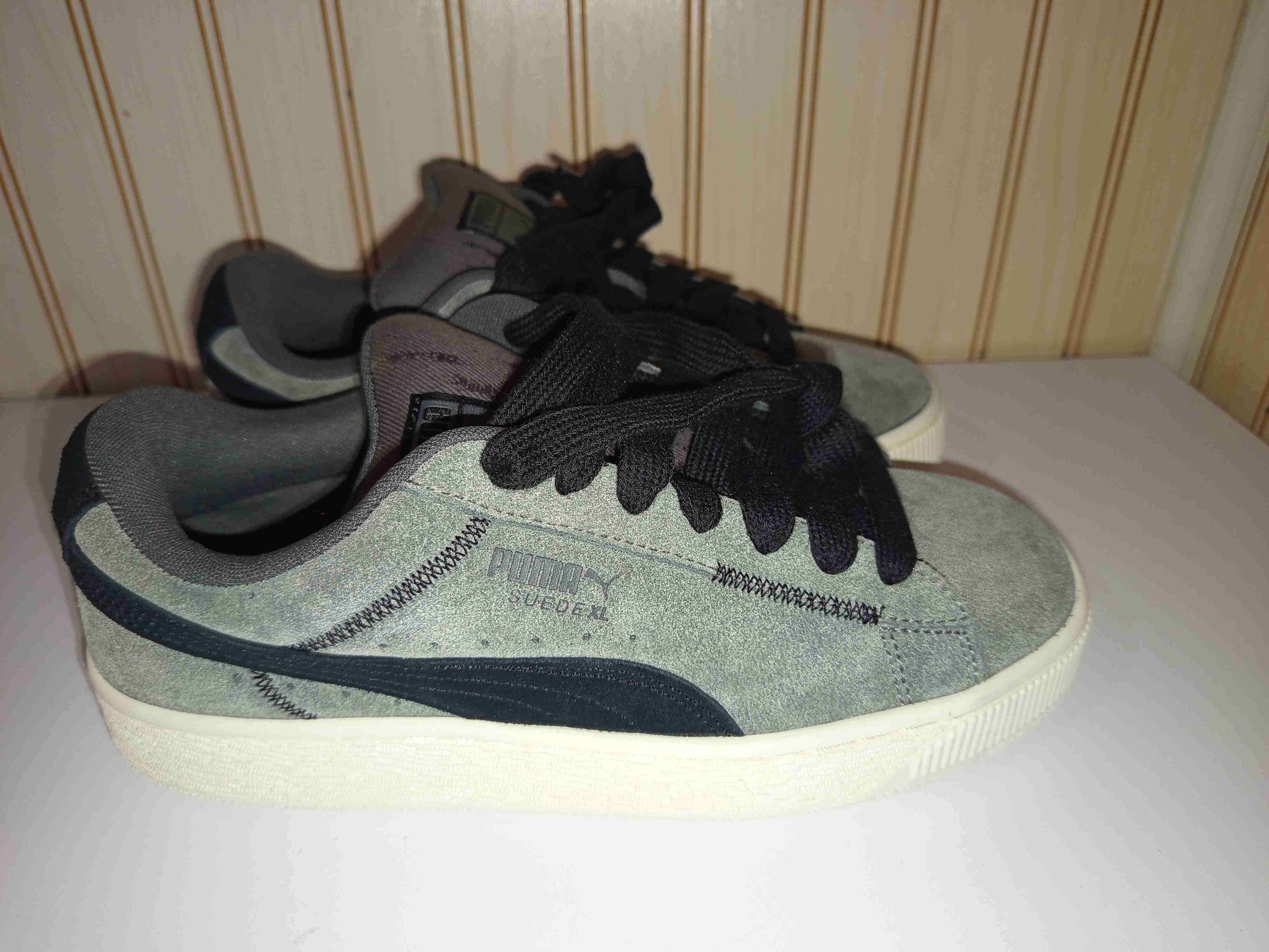 Zapatillas PUMA SUEDE XL grises - miniatura 3