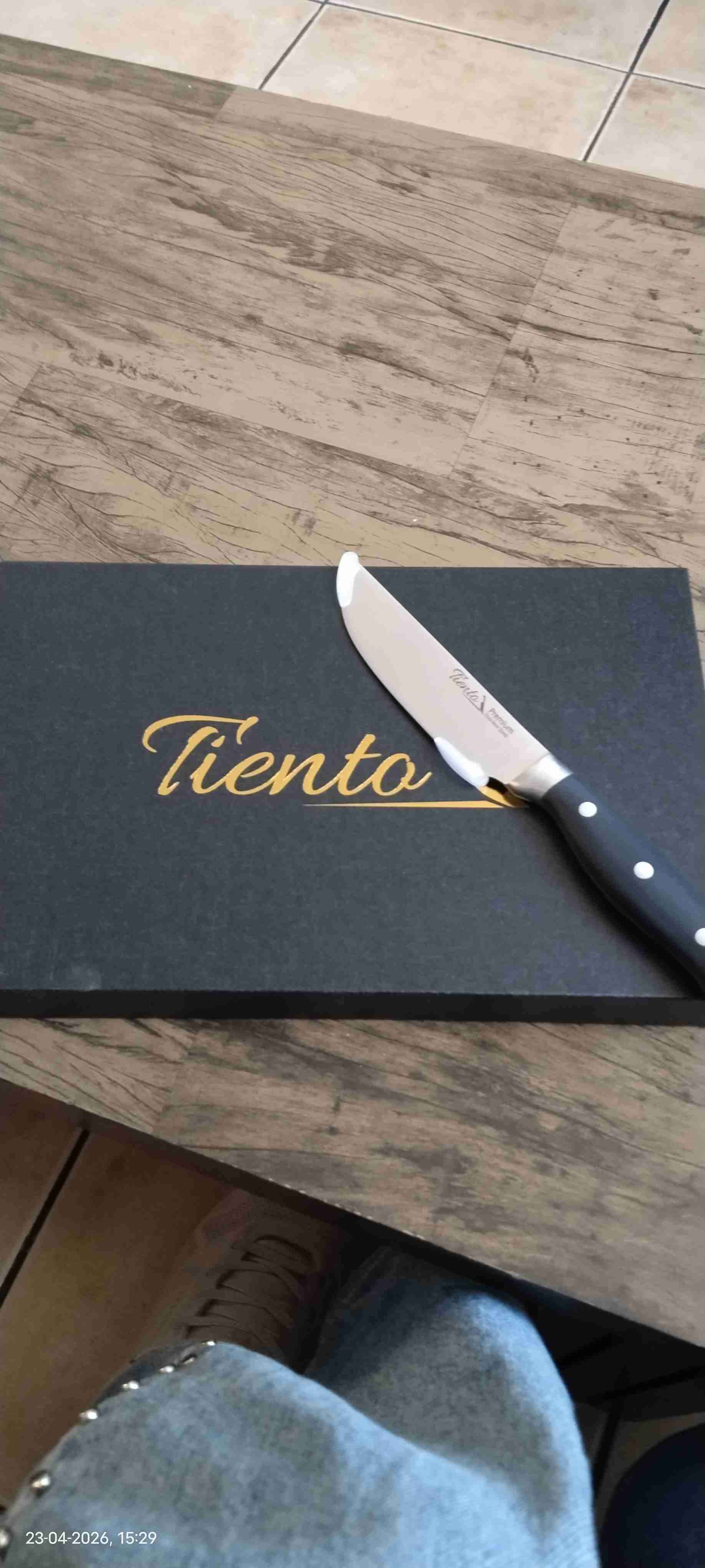 Set de 4 Cuchillos Marca Tiento.Nuevo - miniatura 3
