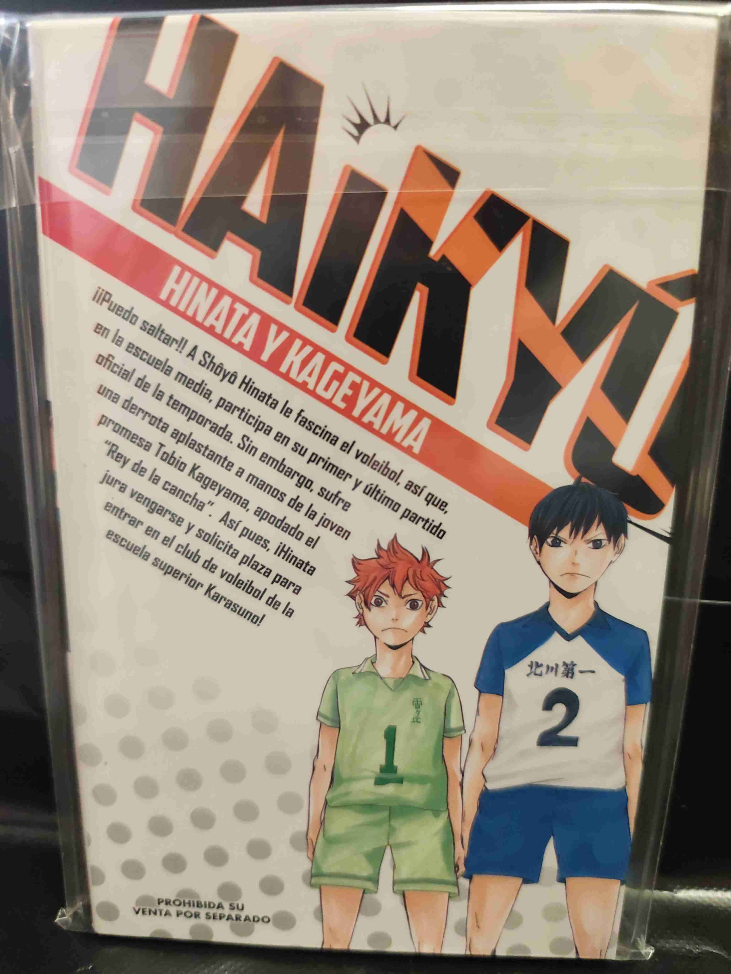 Manga Haikyuu Volumen 1 - miniatura 2