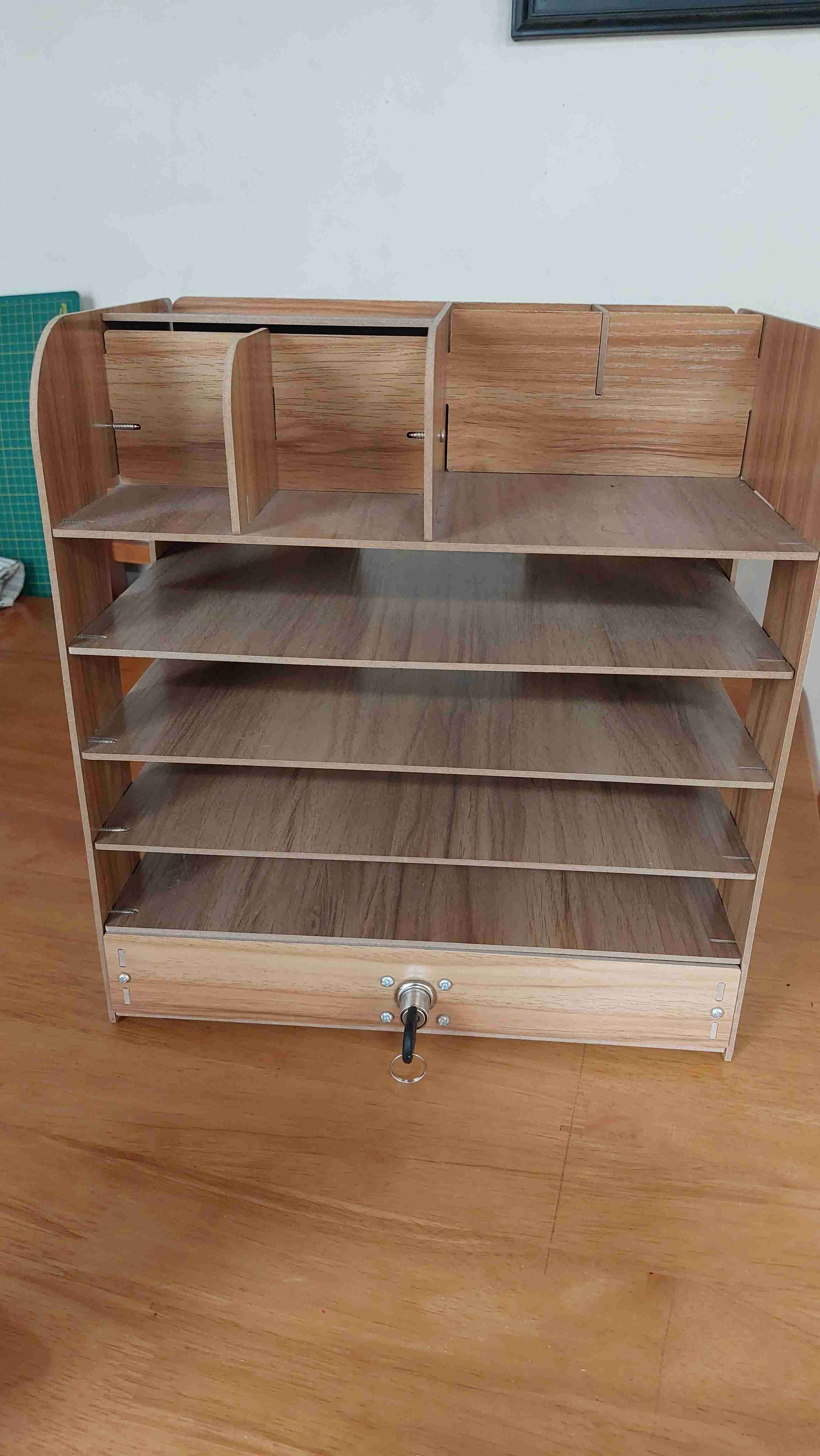 Organizador de documentos de madera - miniatura 4