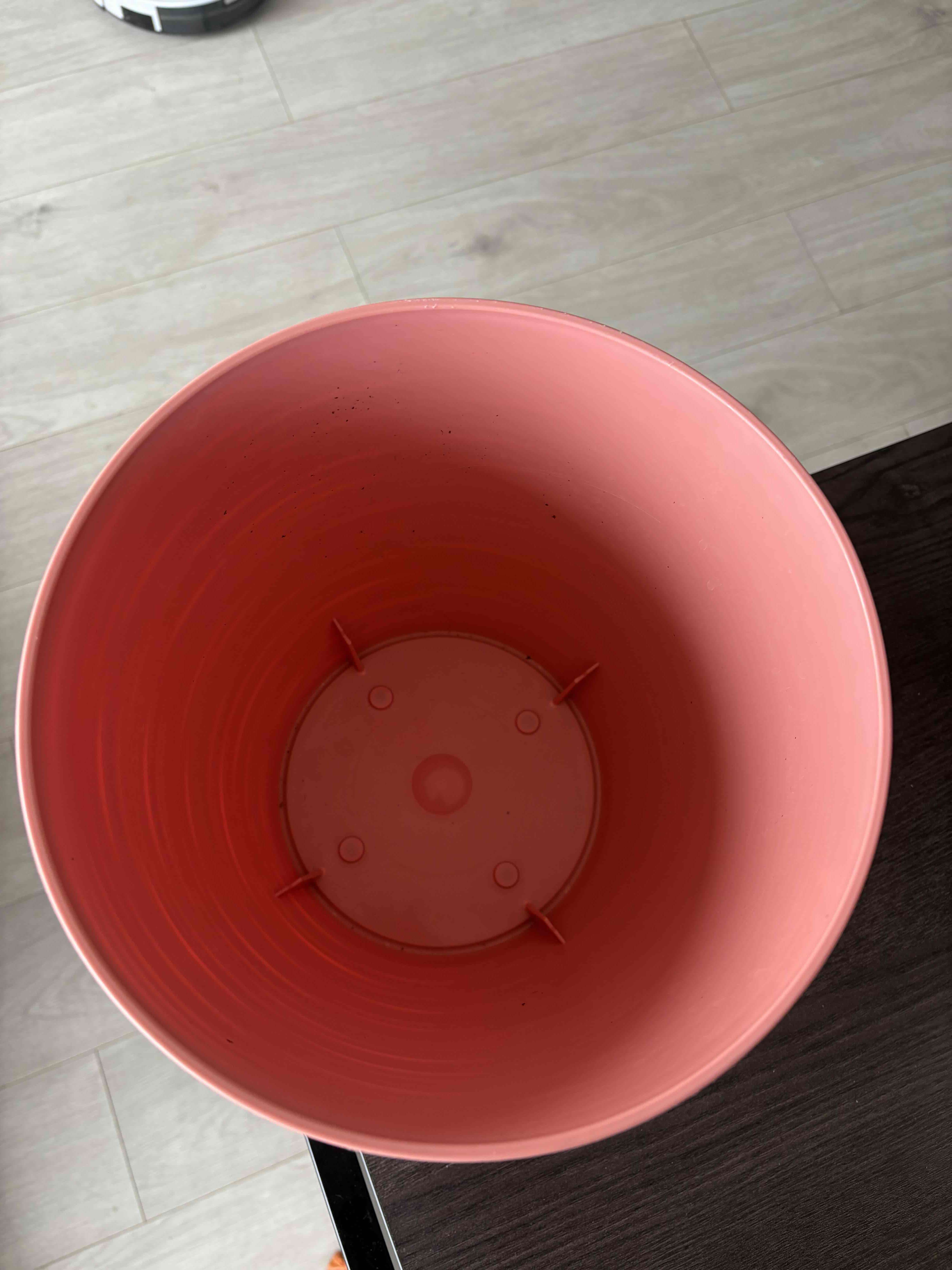 Macetero grande rosa - miniatura 2