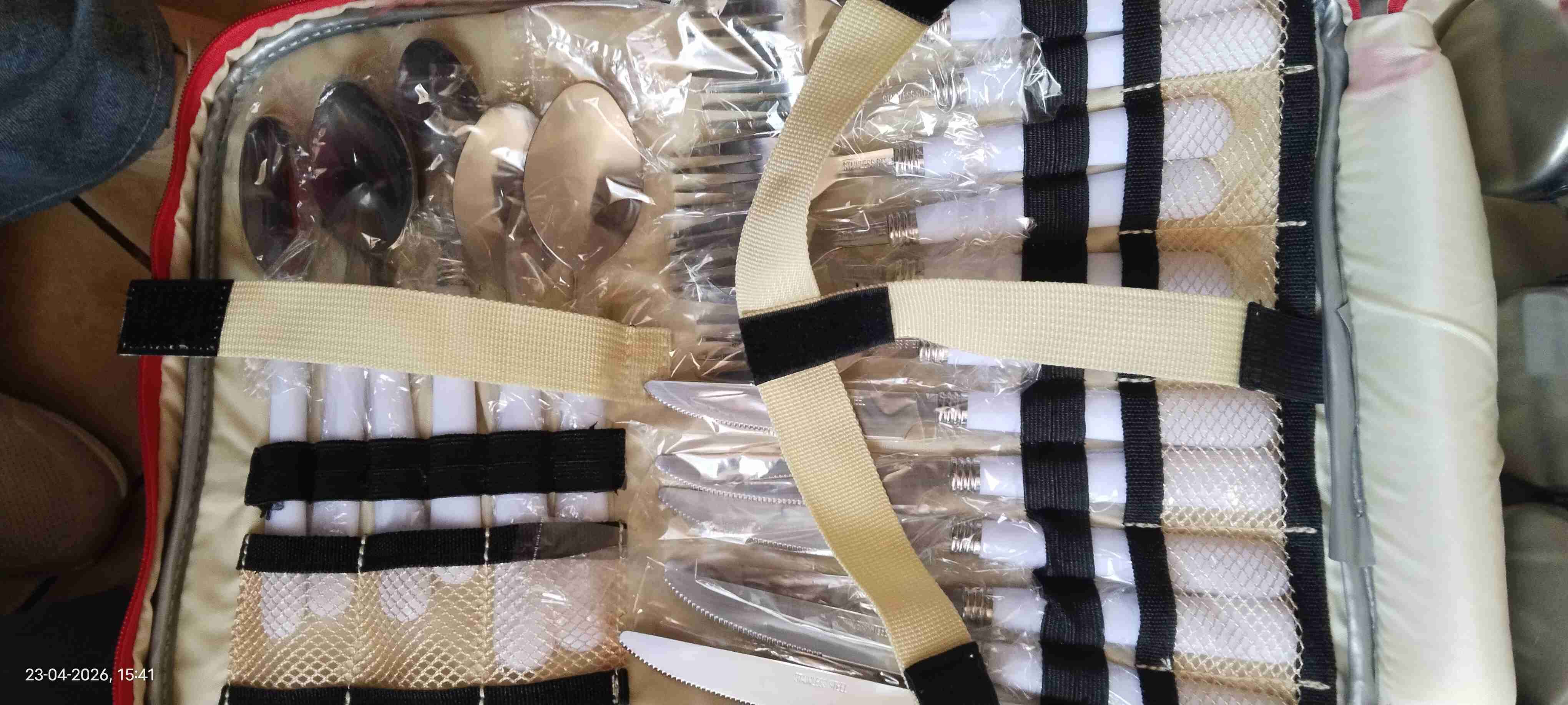 Mochila para Picnic Equipada para 6 personas - miniatura 3