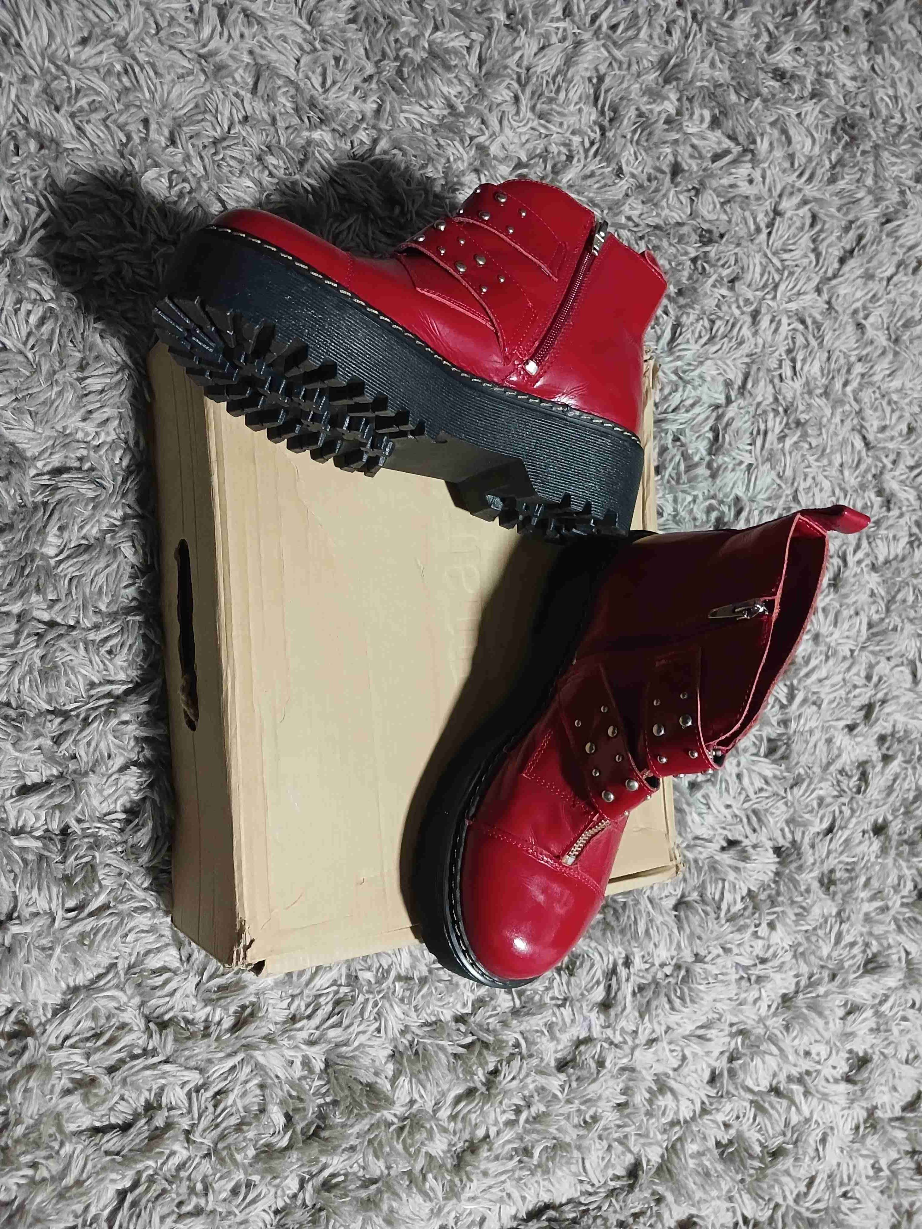 Botines rojos marca Romano - miniatura 2