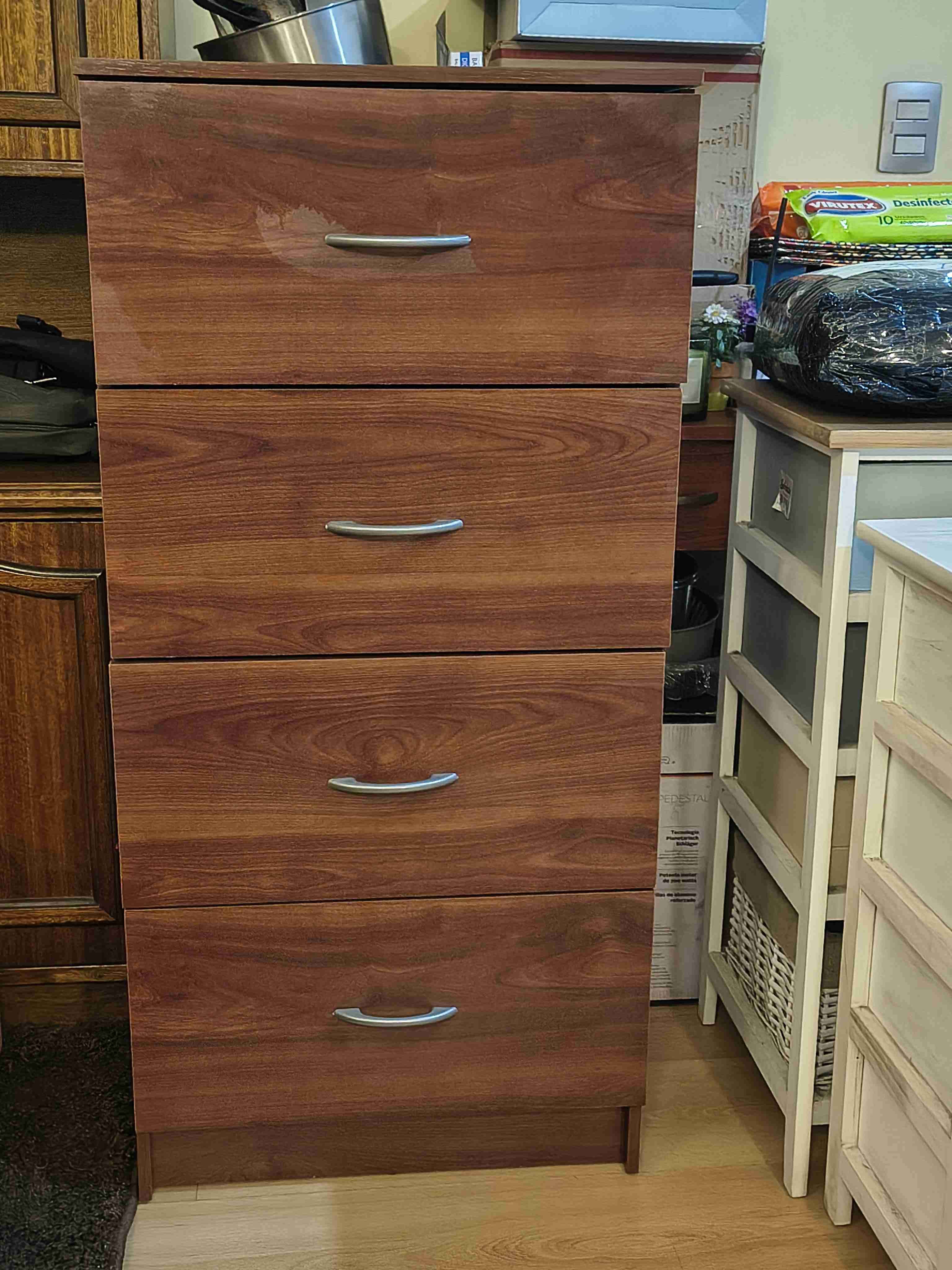 Cajonera de madera marrón - miniatura 2