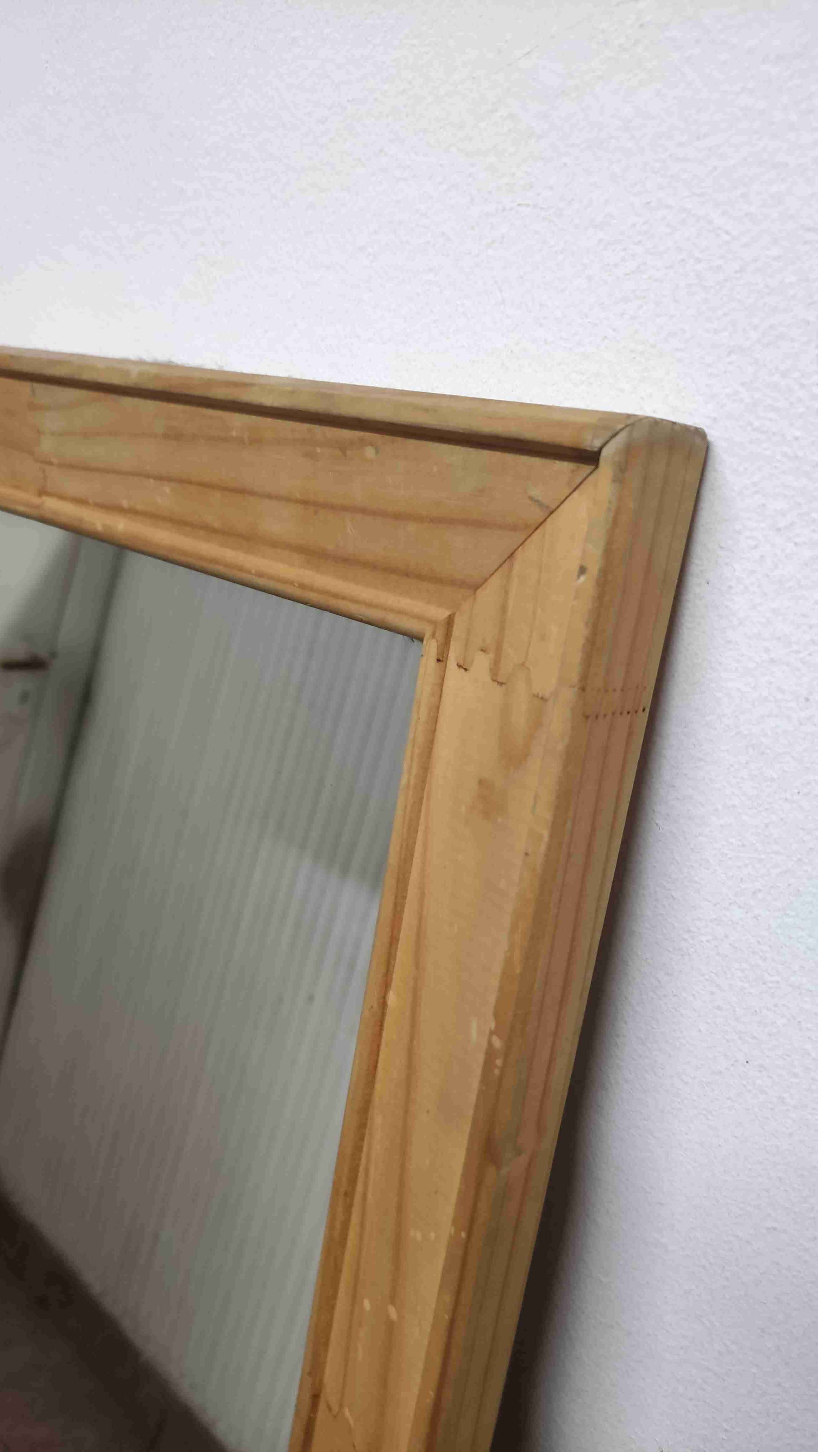 Espejo con marco de madera - miniatura 2