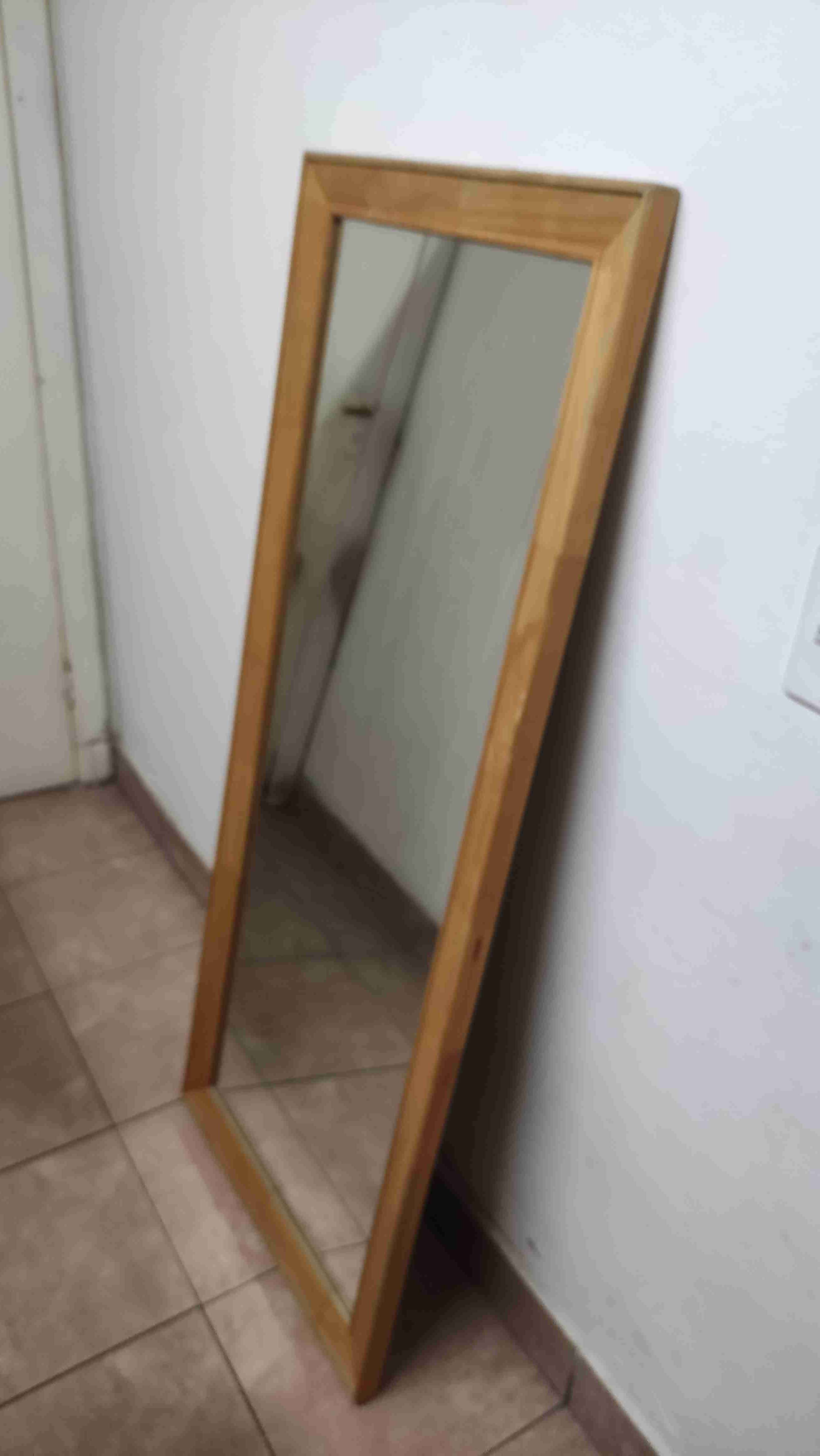 Espejo con marco de madera - miniatura 3