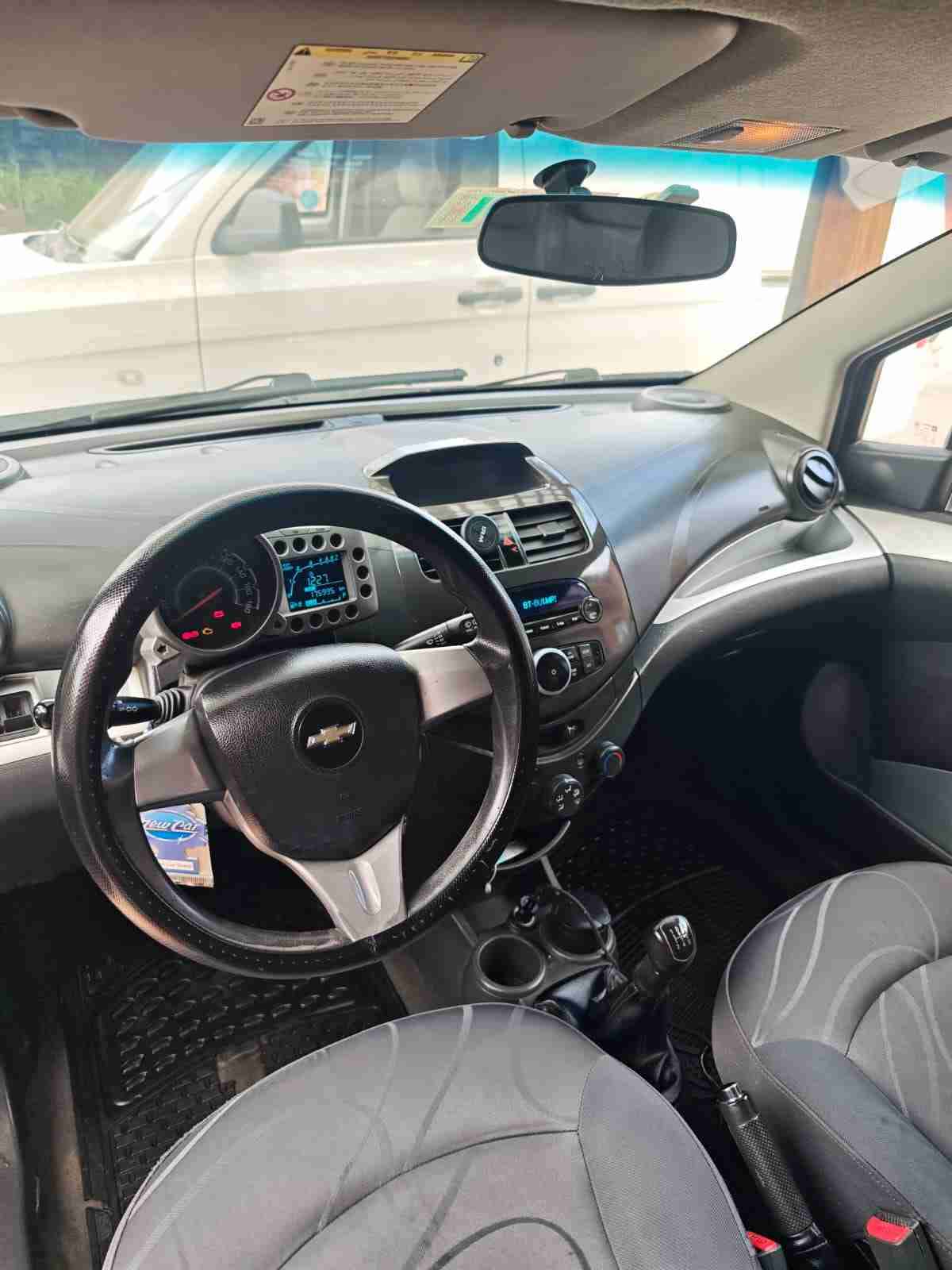 Chevrolet Spark 2012 azul  en buen estado - miniatura 6