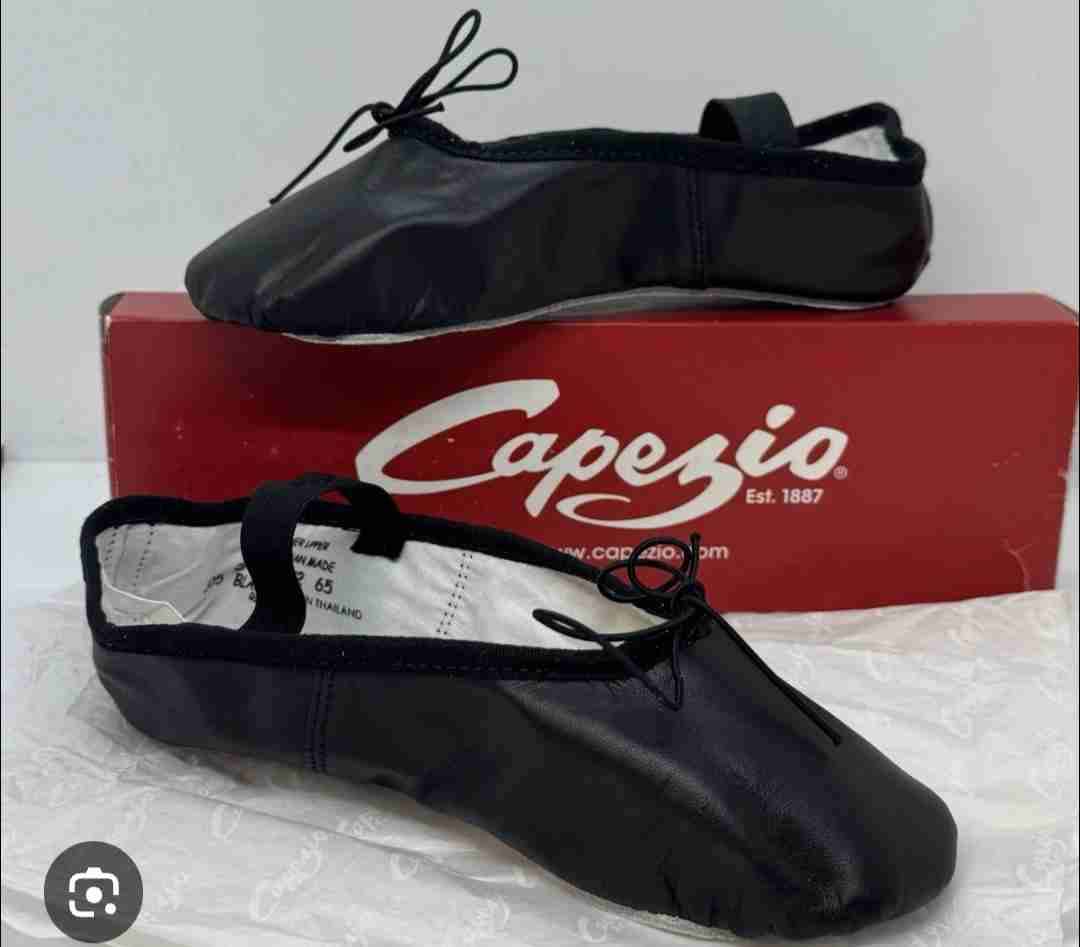 Zapatillas de ballet negras Capezio - miniatura 1
