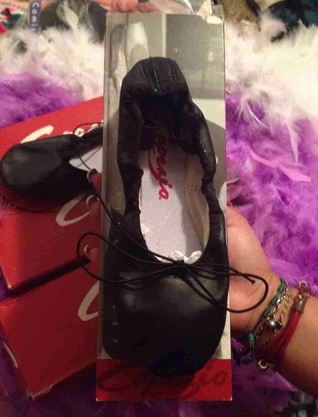 Zapatillas de ballet negras Capezio - miniatura 3