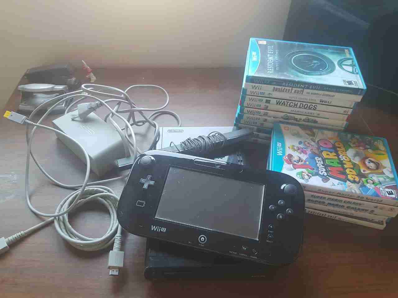 Consola Wii U con juegos