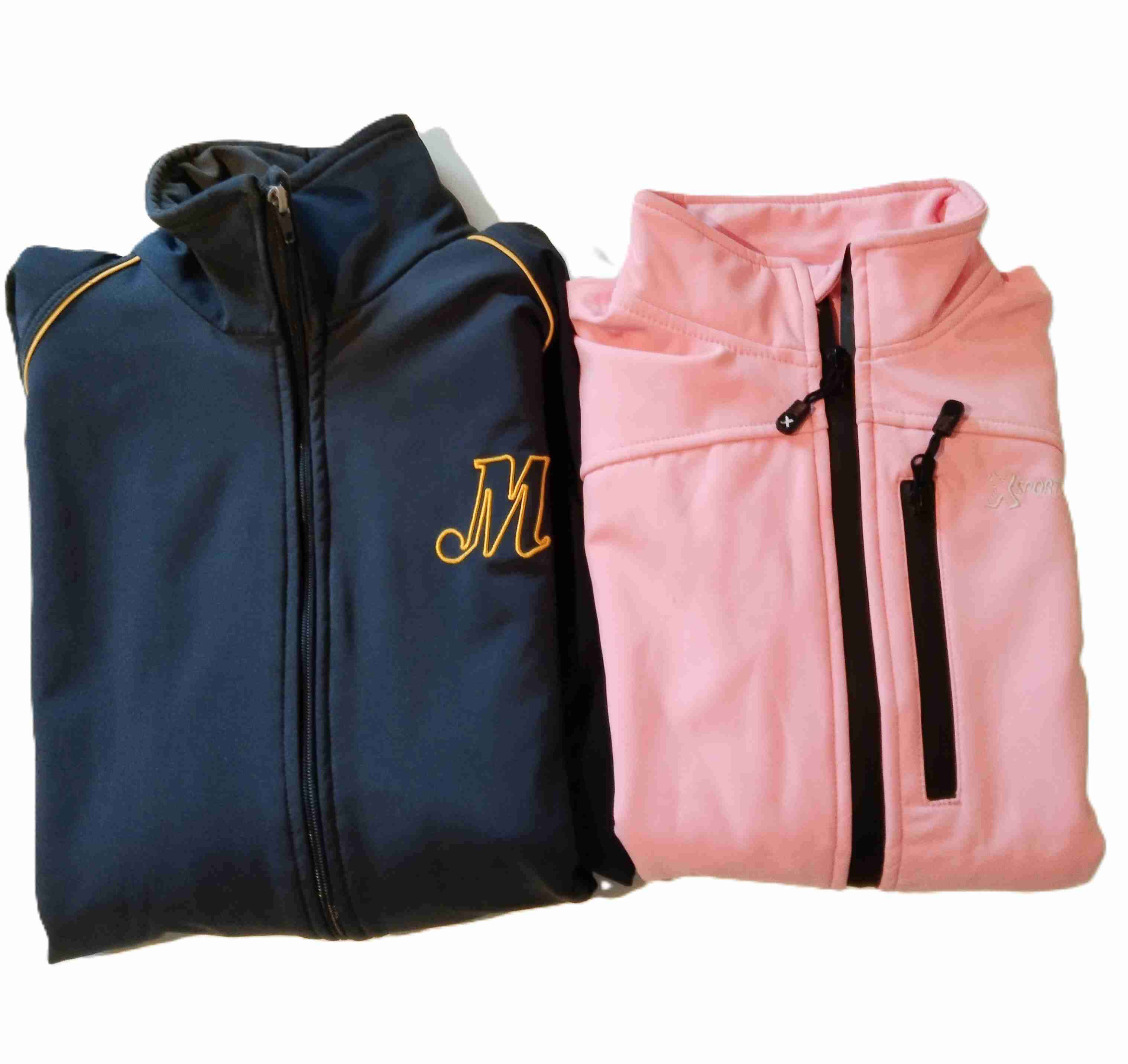 Chaquetas deportivas azul y rosa talla 12 y 14 - miniatura 1