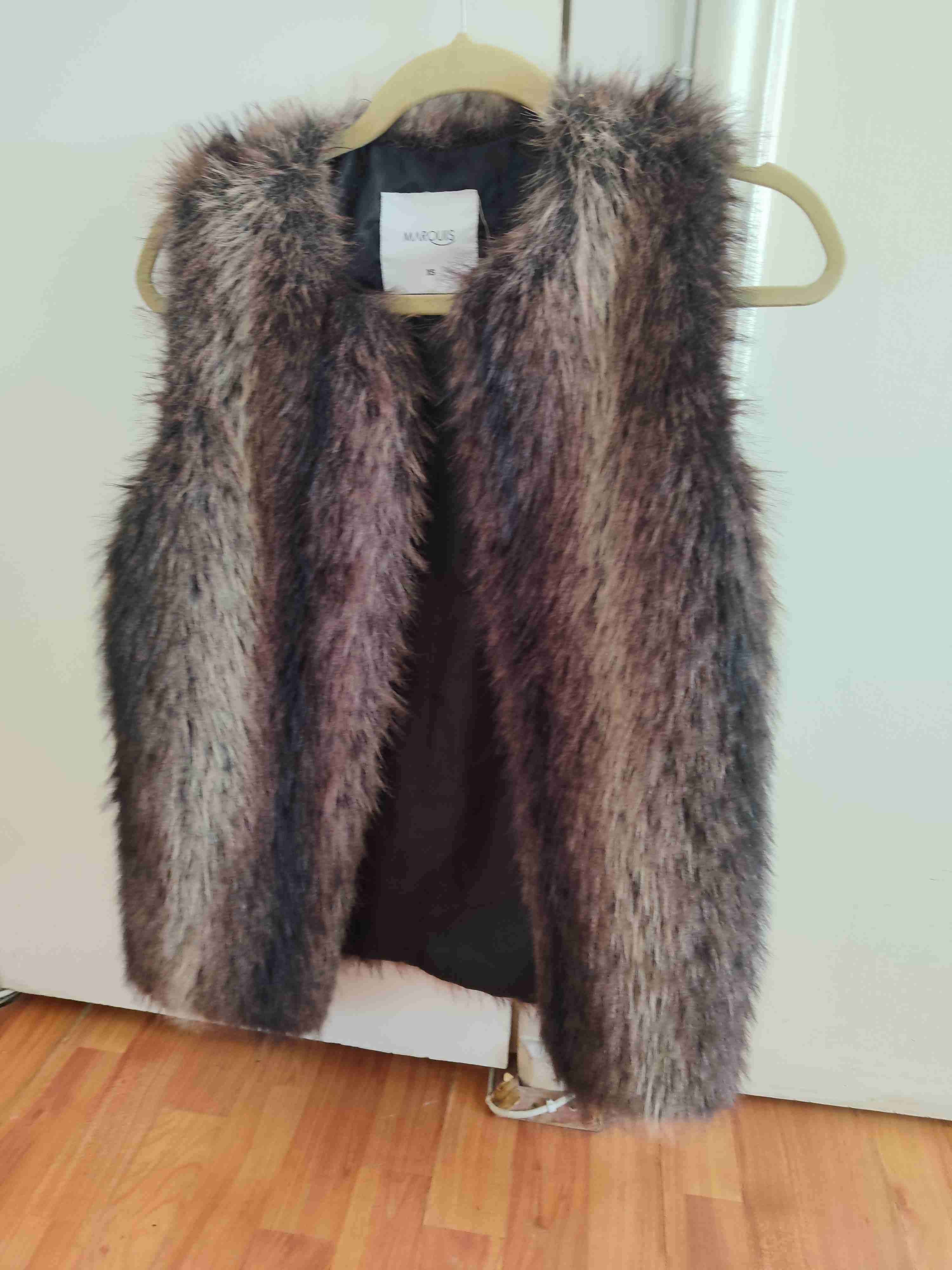 Chaleco de piel sintética Marquis