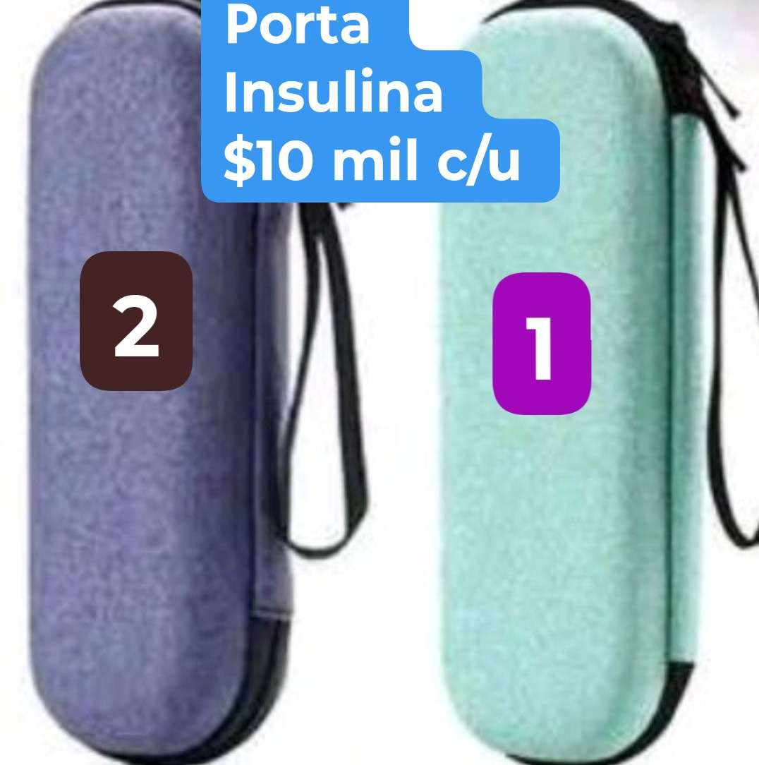 Porta Insulina colores pastel