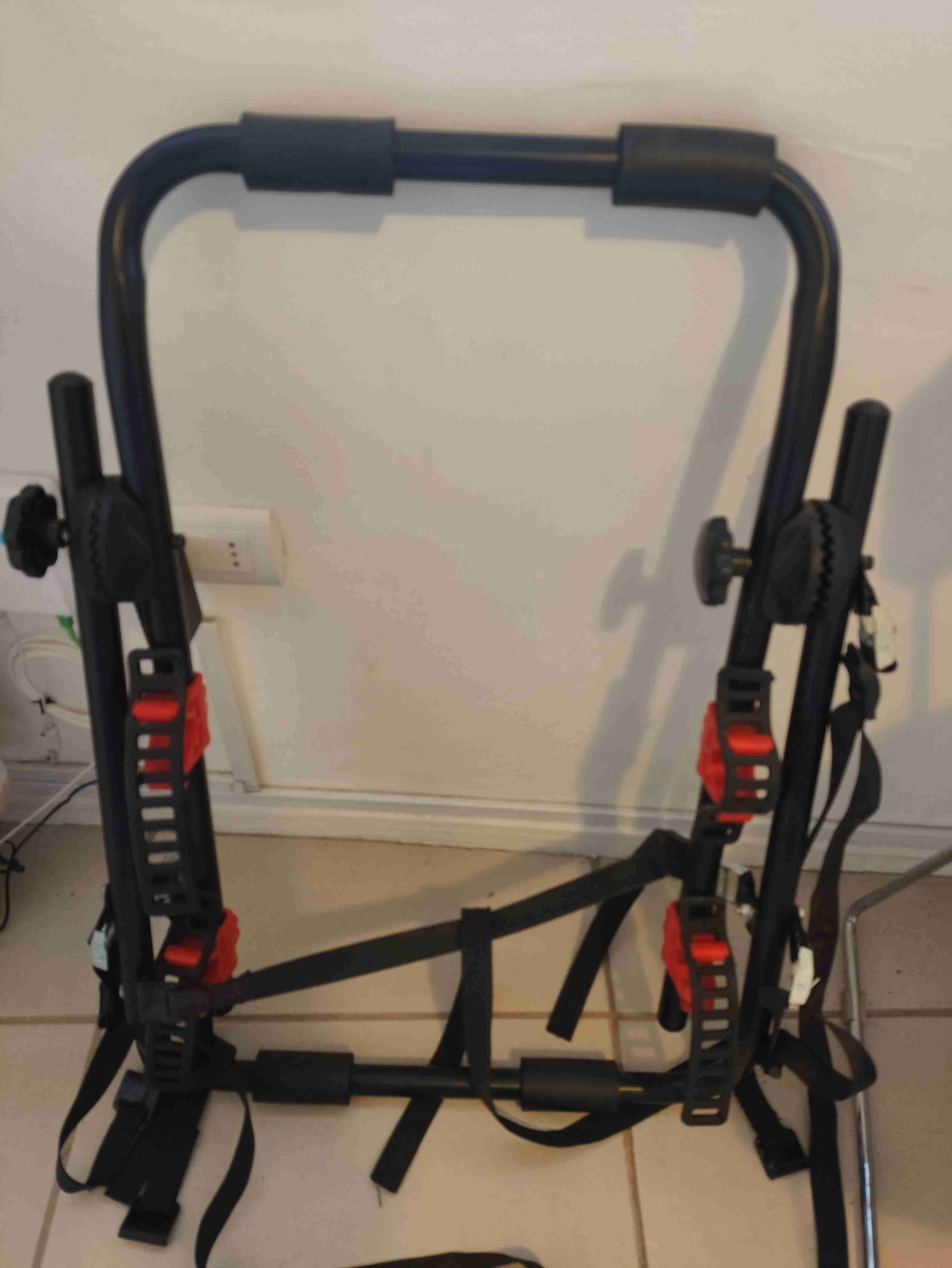 Portabicicletas para auto plegable