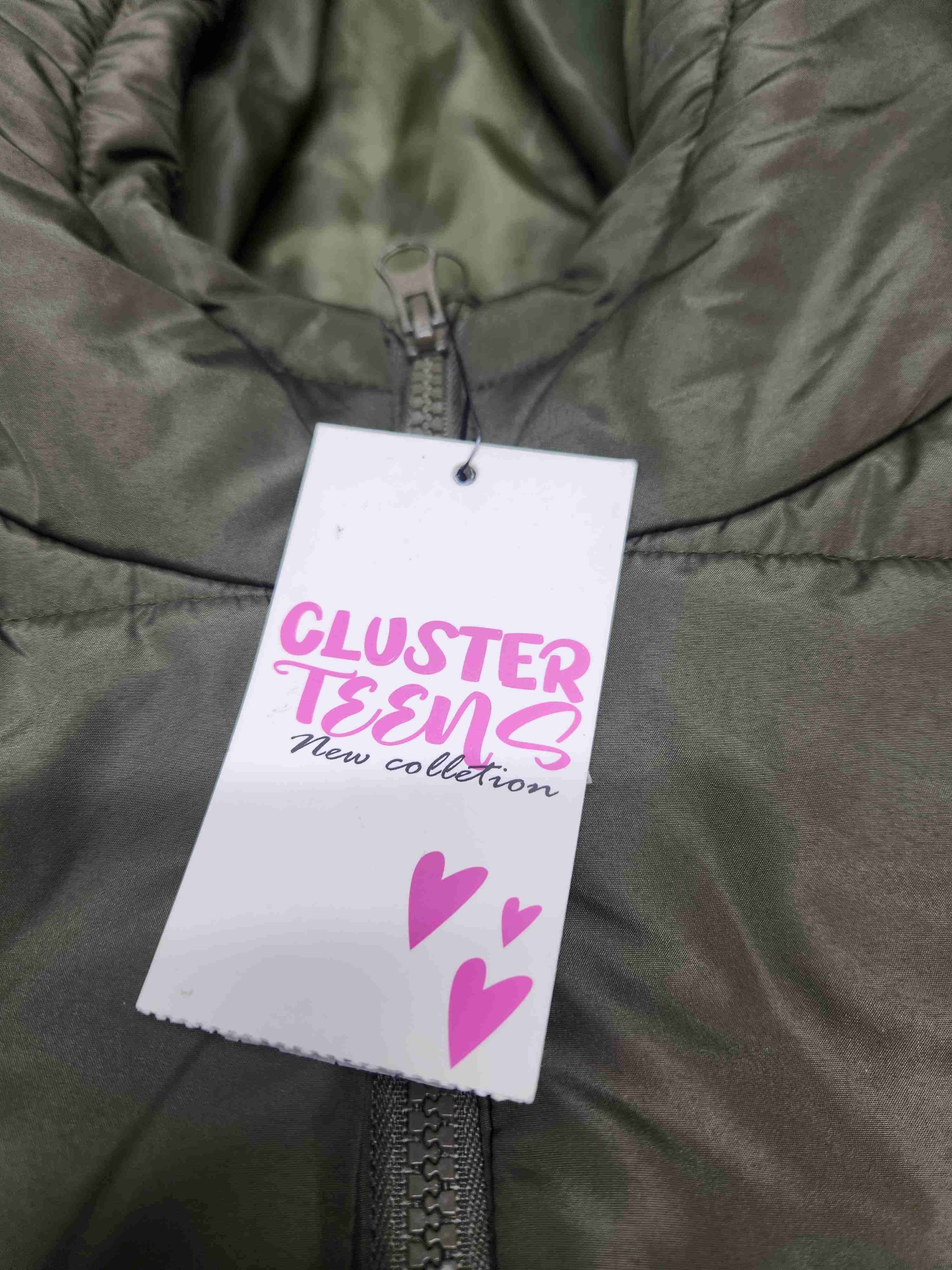 Chaleco acolchado verde nuevo - miniatura 4