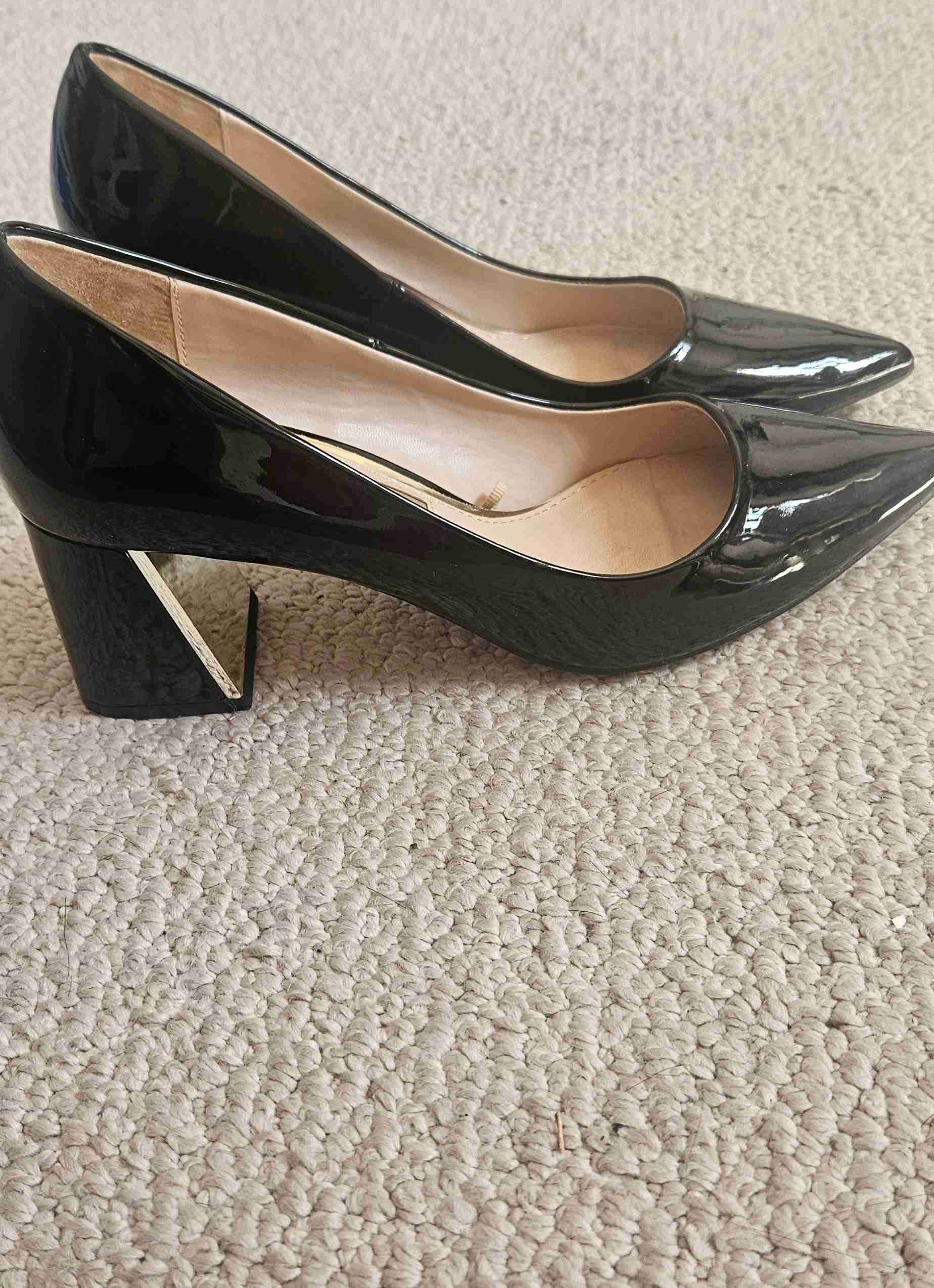 Zapatos charol negro zara - miniatura 5