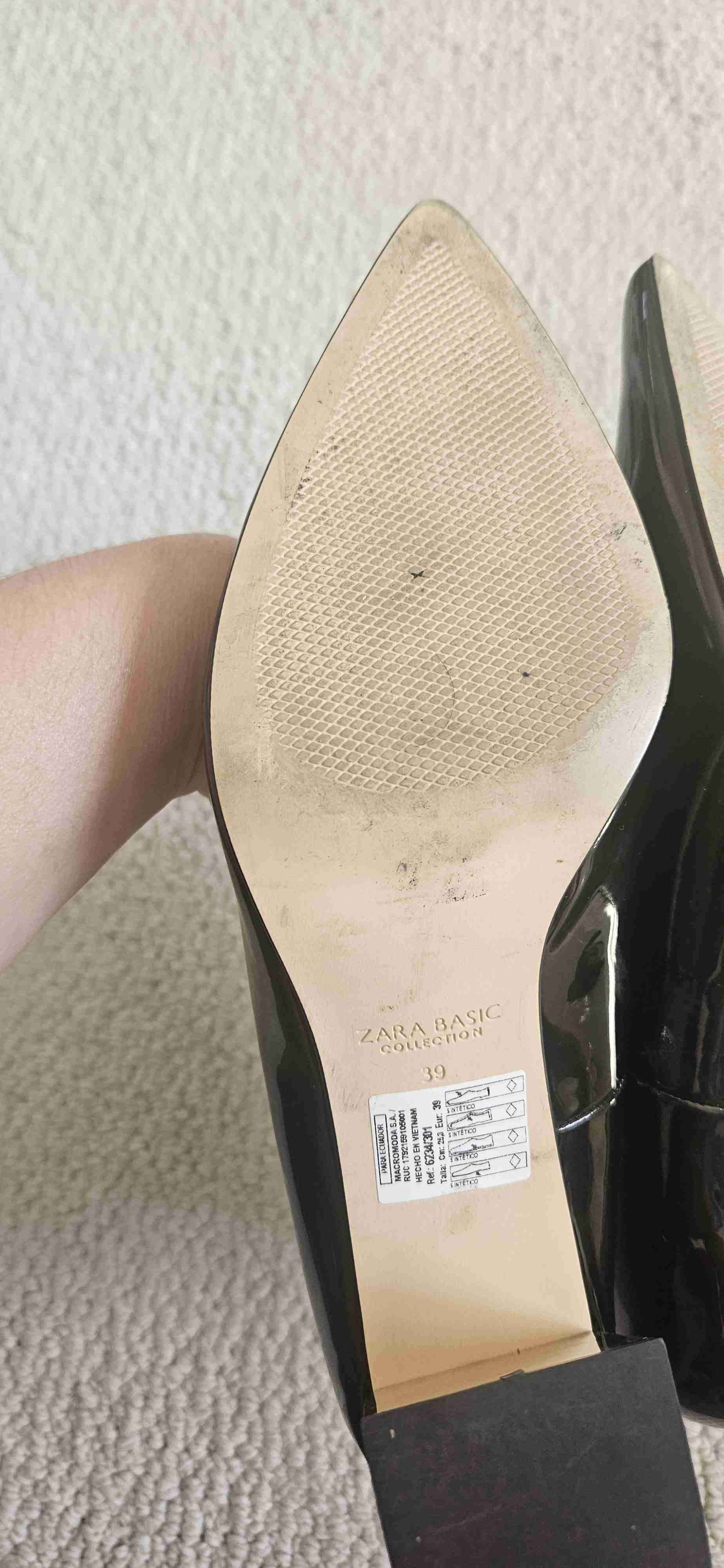 Zapatos charol negro zara - miniatura 6