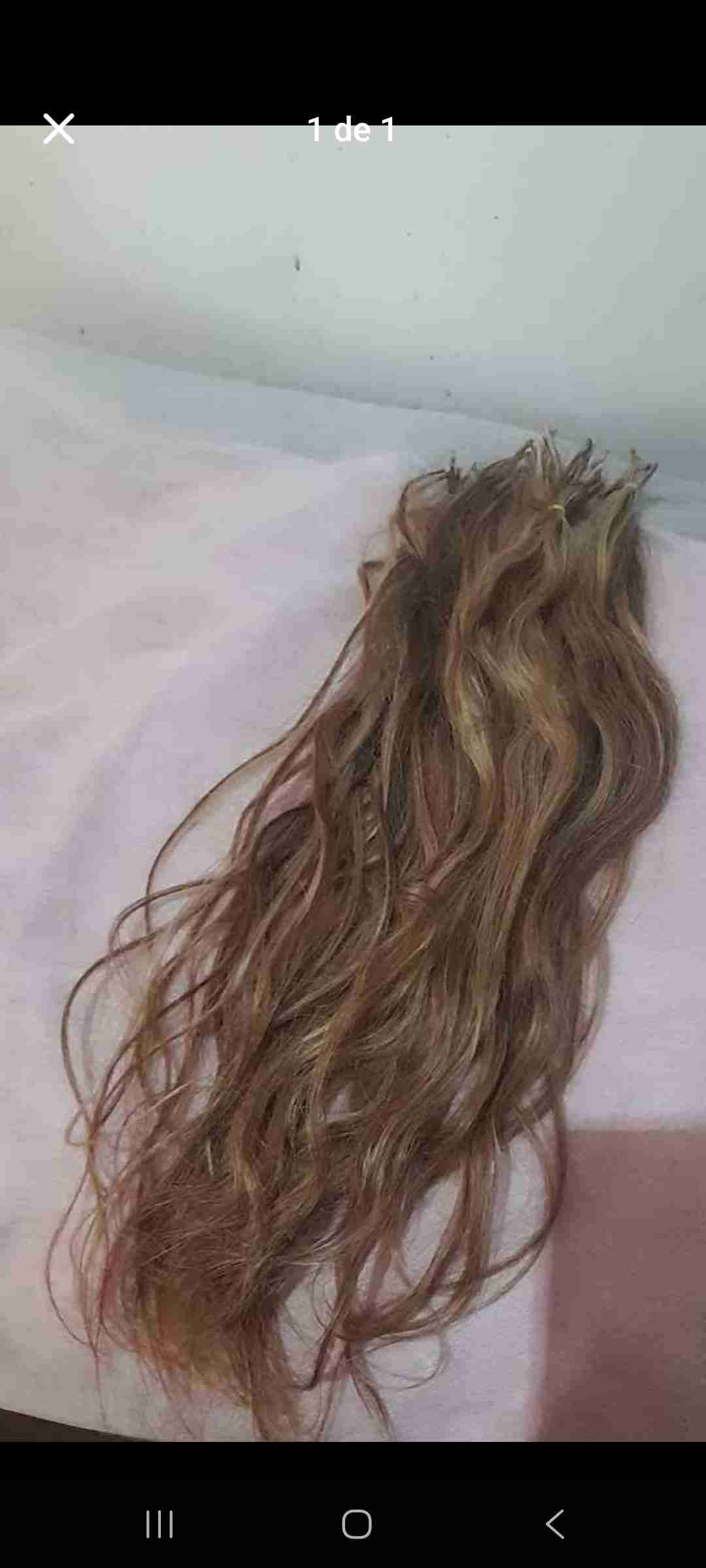 Extensión de cabello castaño largo - miniatura 3