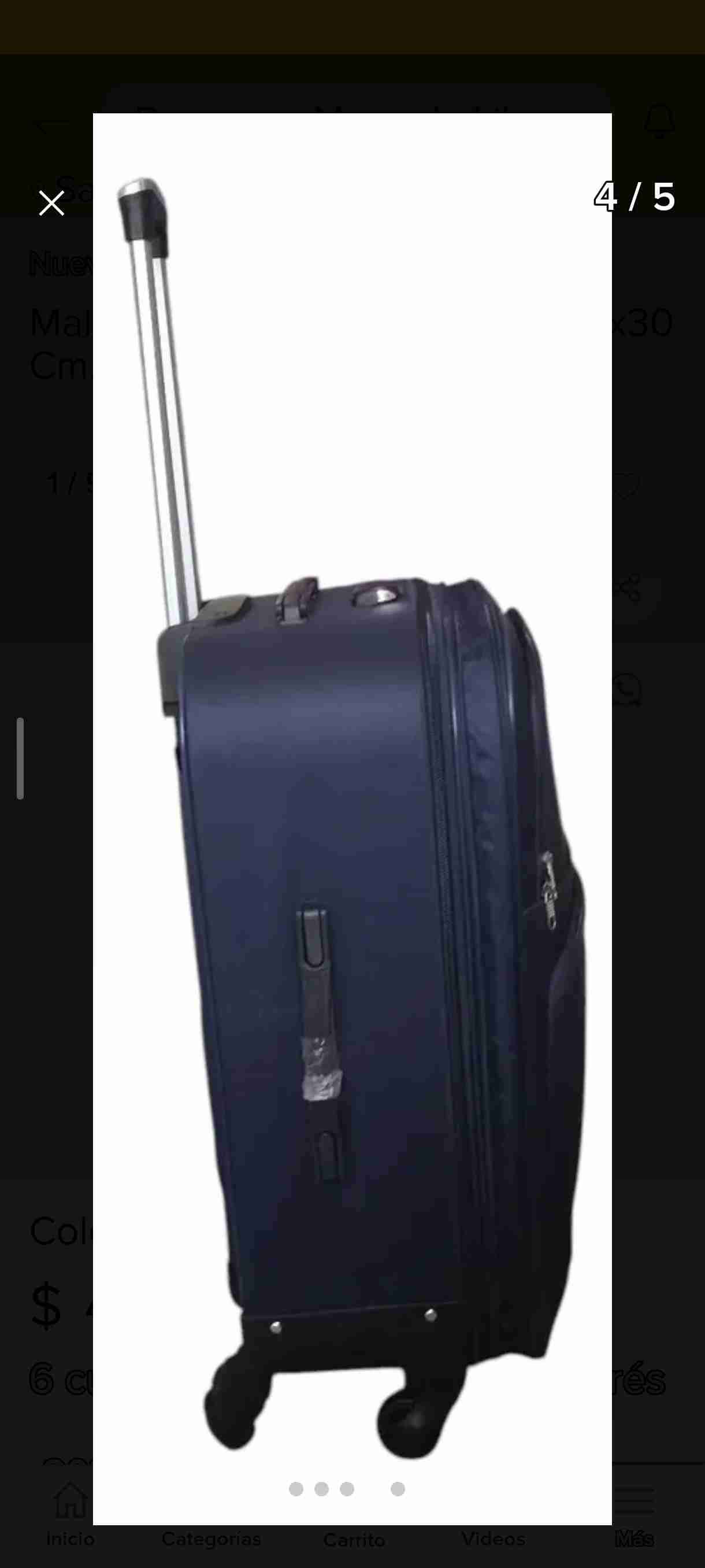 Maleta Honepxiange azul viaje - miniatura 5